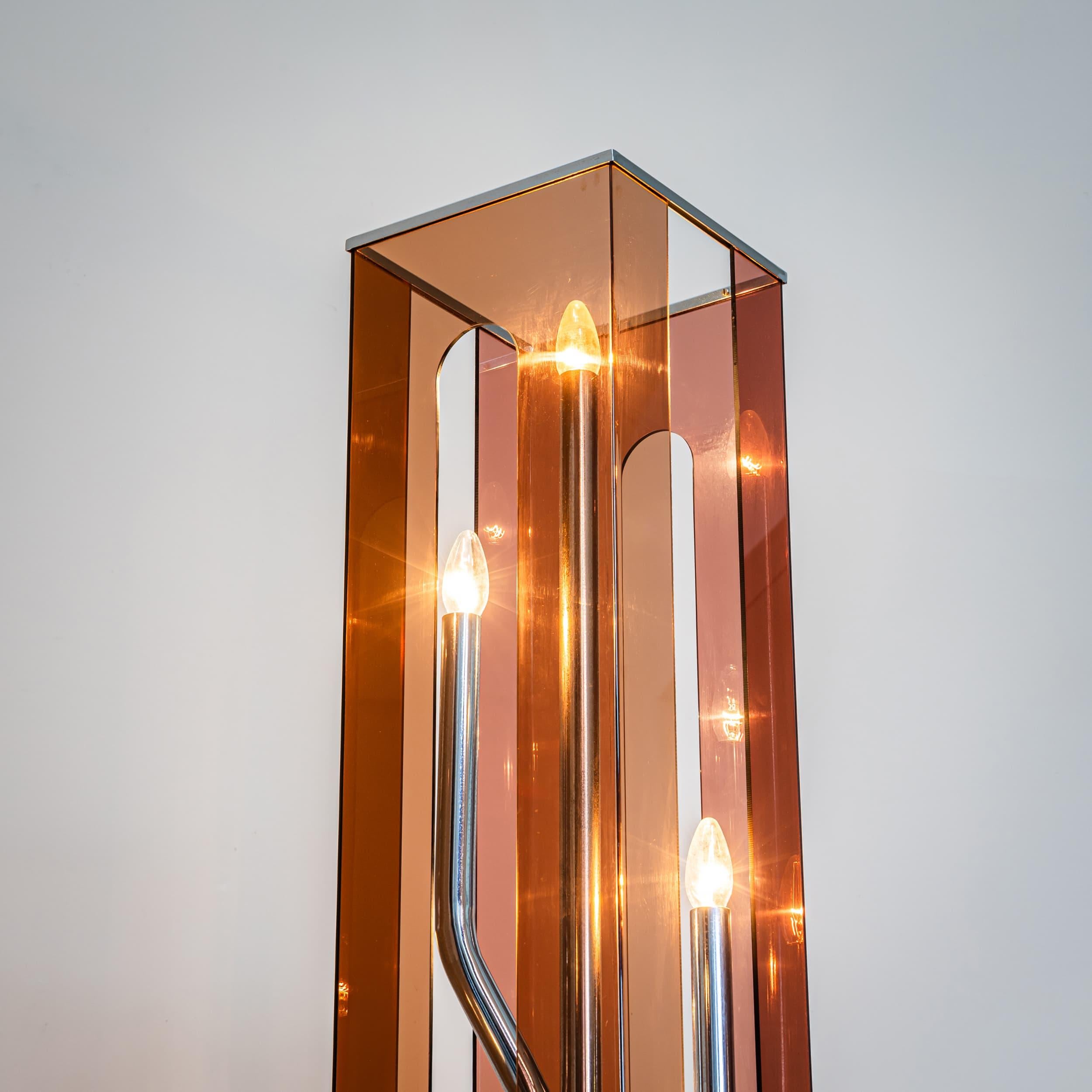 Lámpara de pie de estilo Goffredo Reggiani, Italia en venta 1