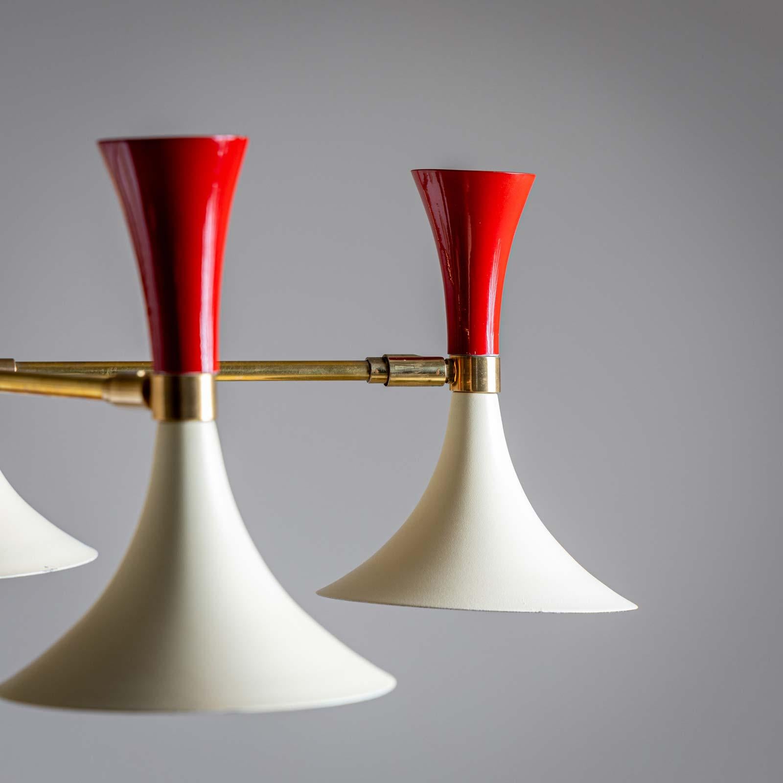 Lampadaire dans le style de Stilnovo, années 1960 en vente 12