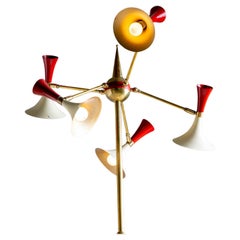 Stehlampe im Stil von Stilnovo, 1960er-Jahre