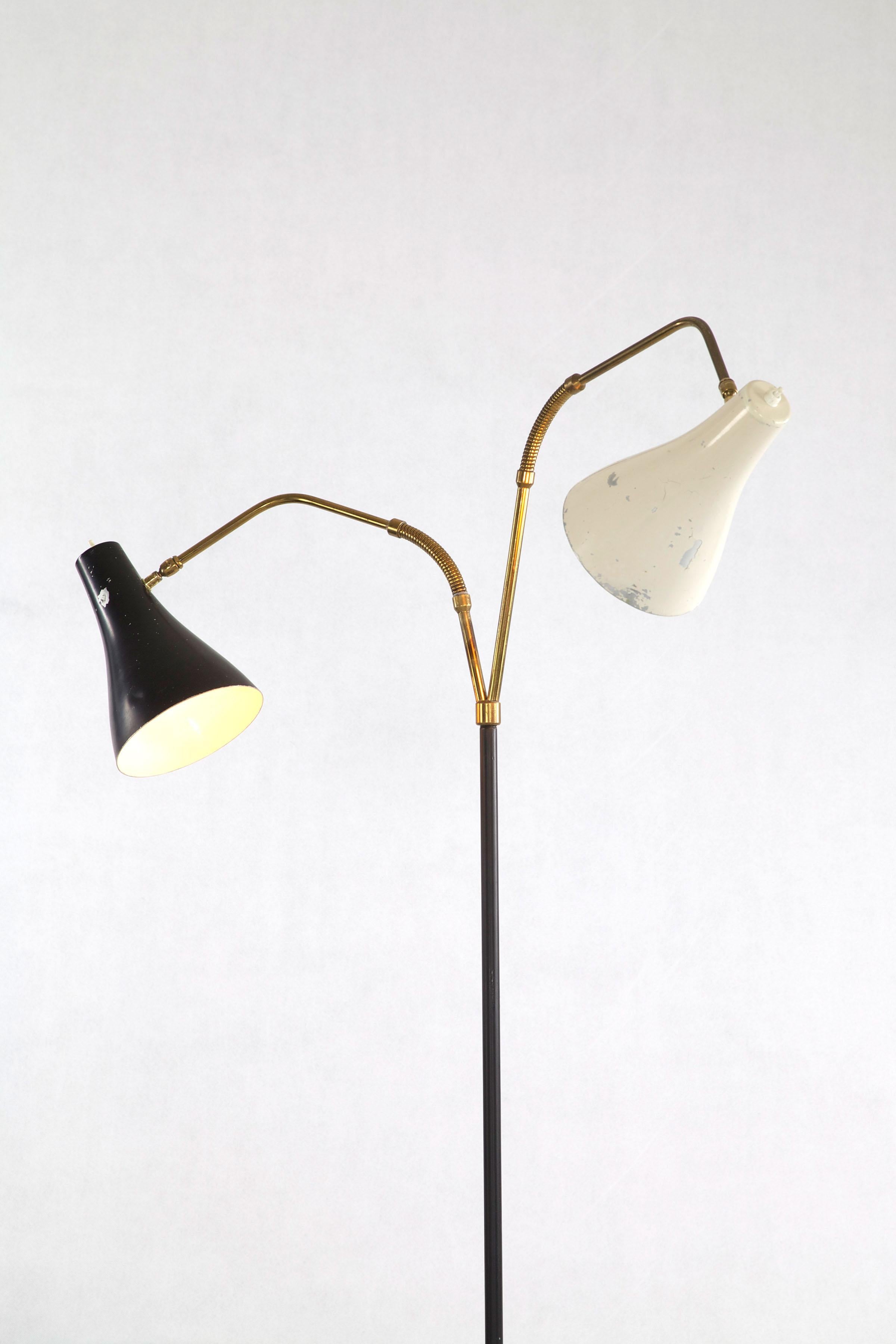 Mid-Century Modern Floor Lamp, Italy, 1950s For Sale