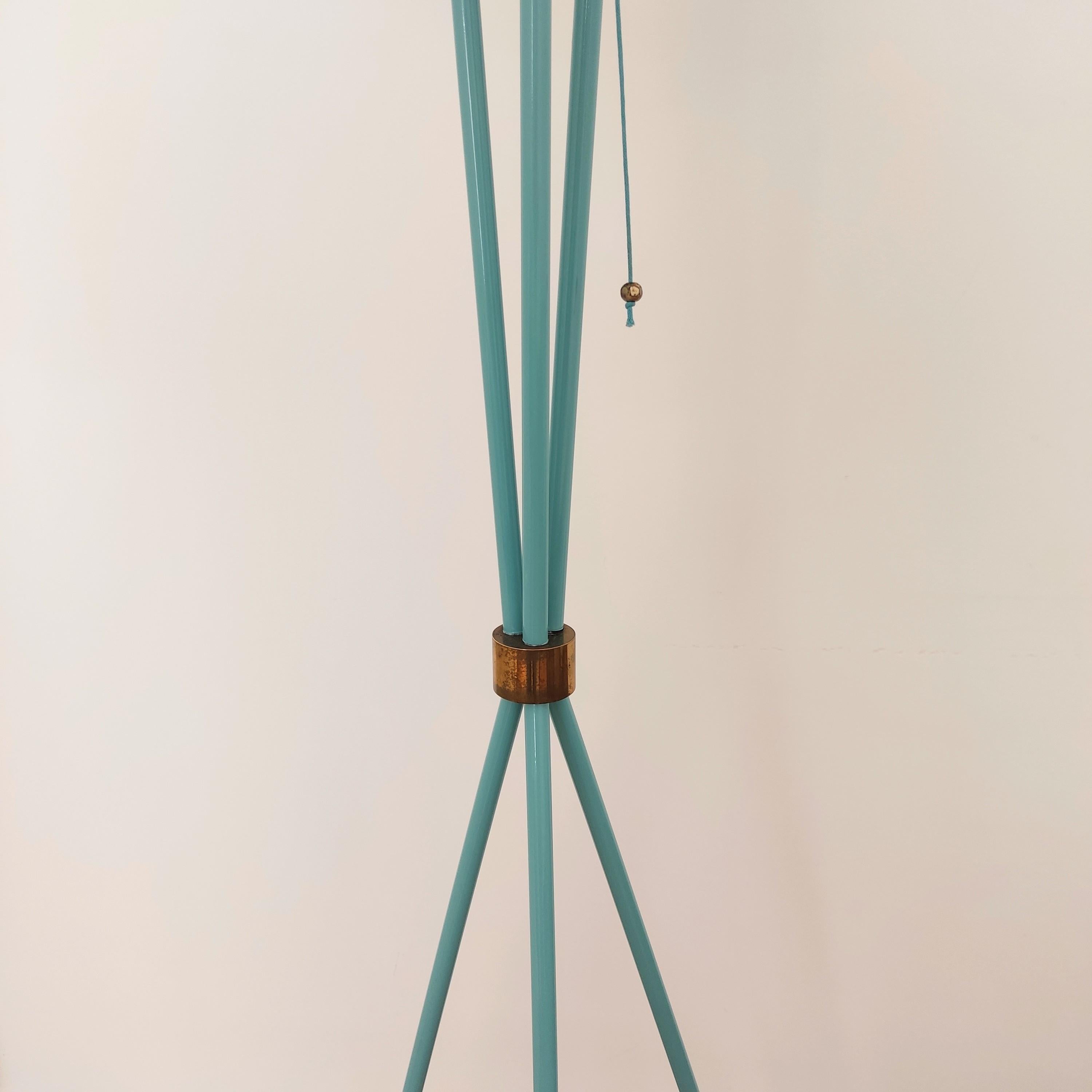 Bauhaus Lampada da terra  - Italia anni '50 in vendita