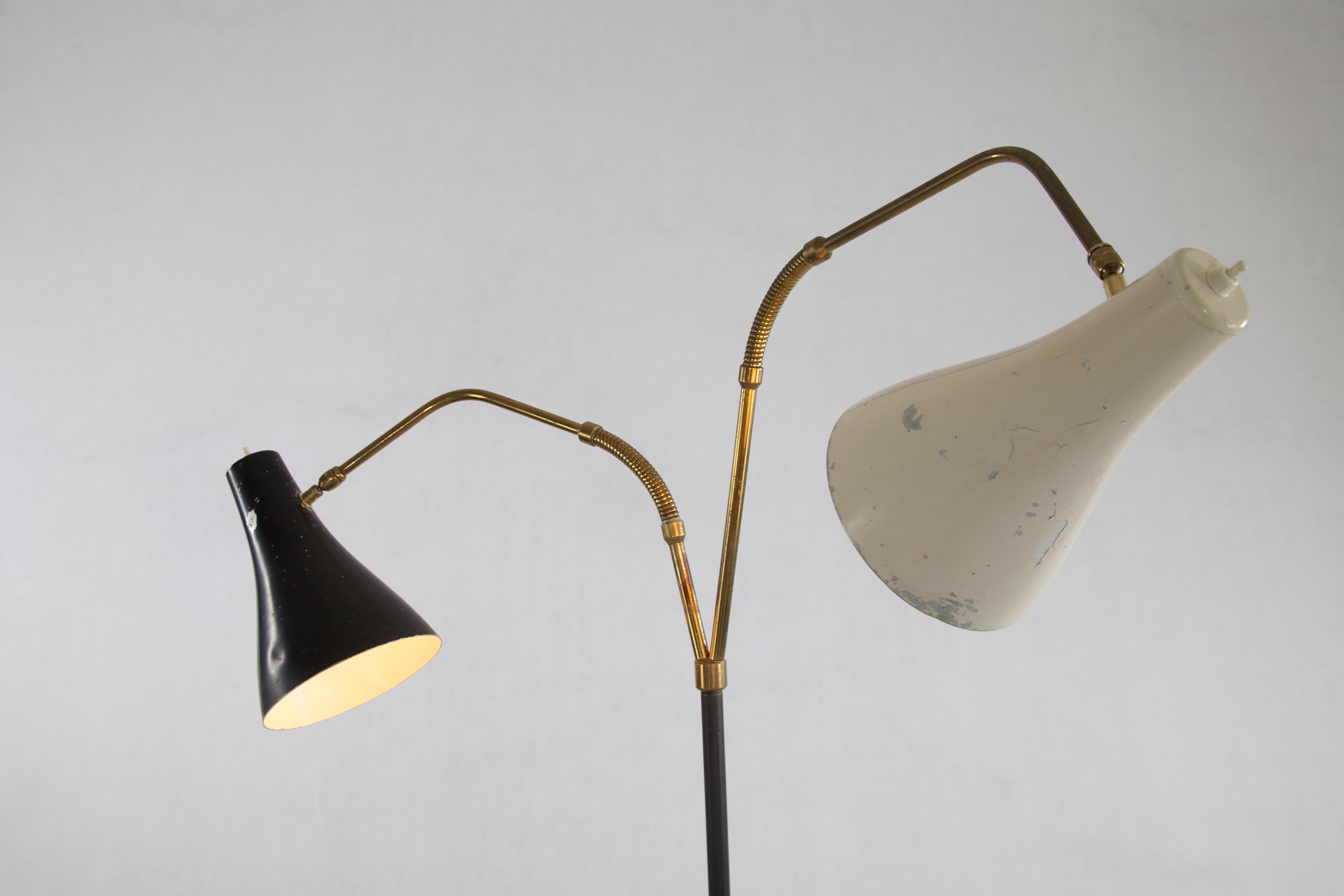 Mid-20th Century Floor Lamp, Italy, 1950s For Sale