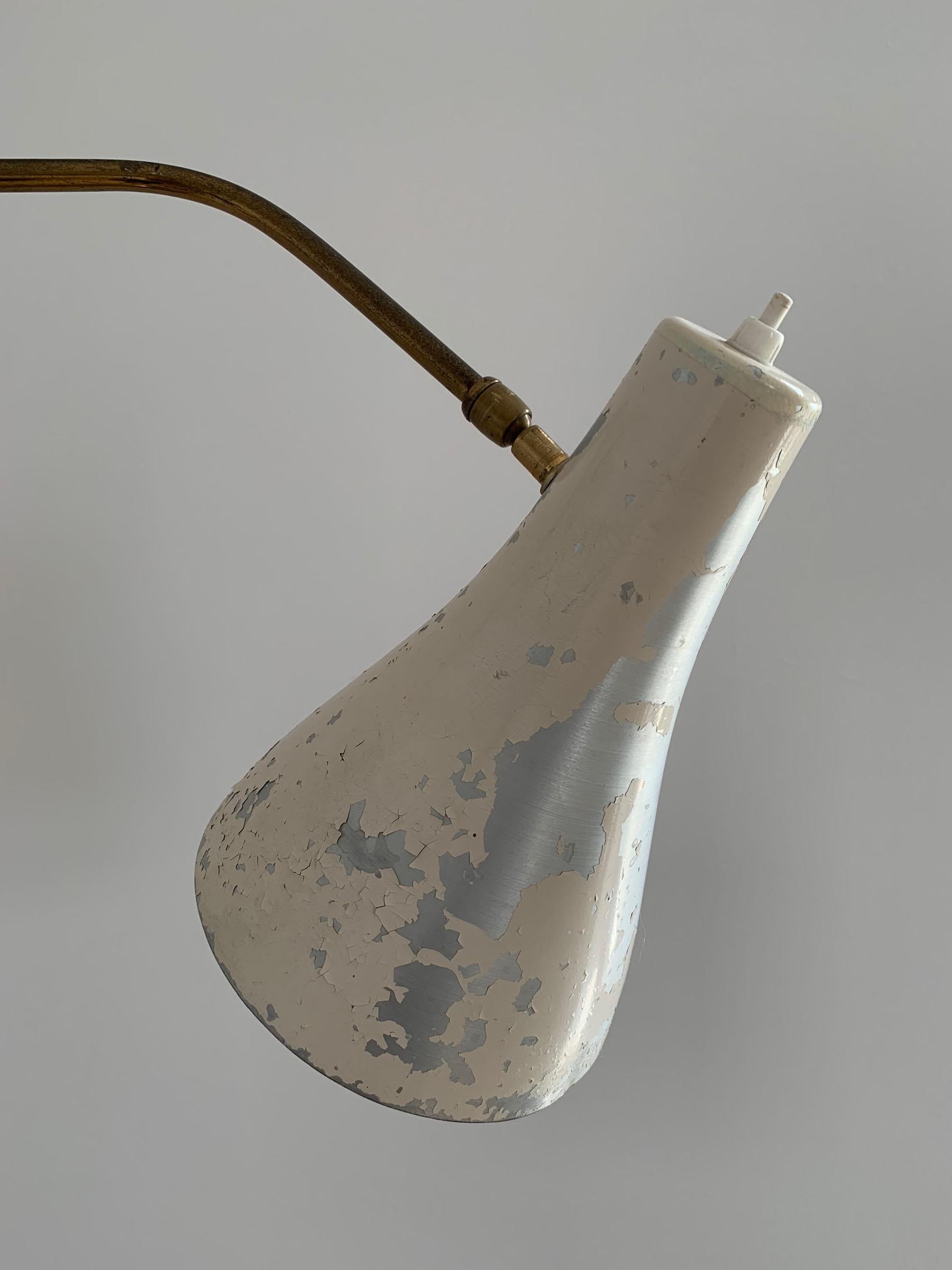 Marble Floor Lamp, Italy, 1950s For Sale