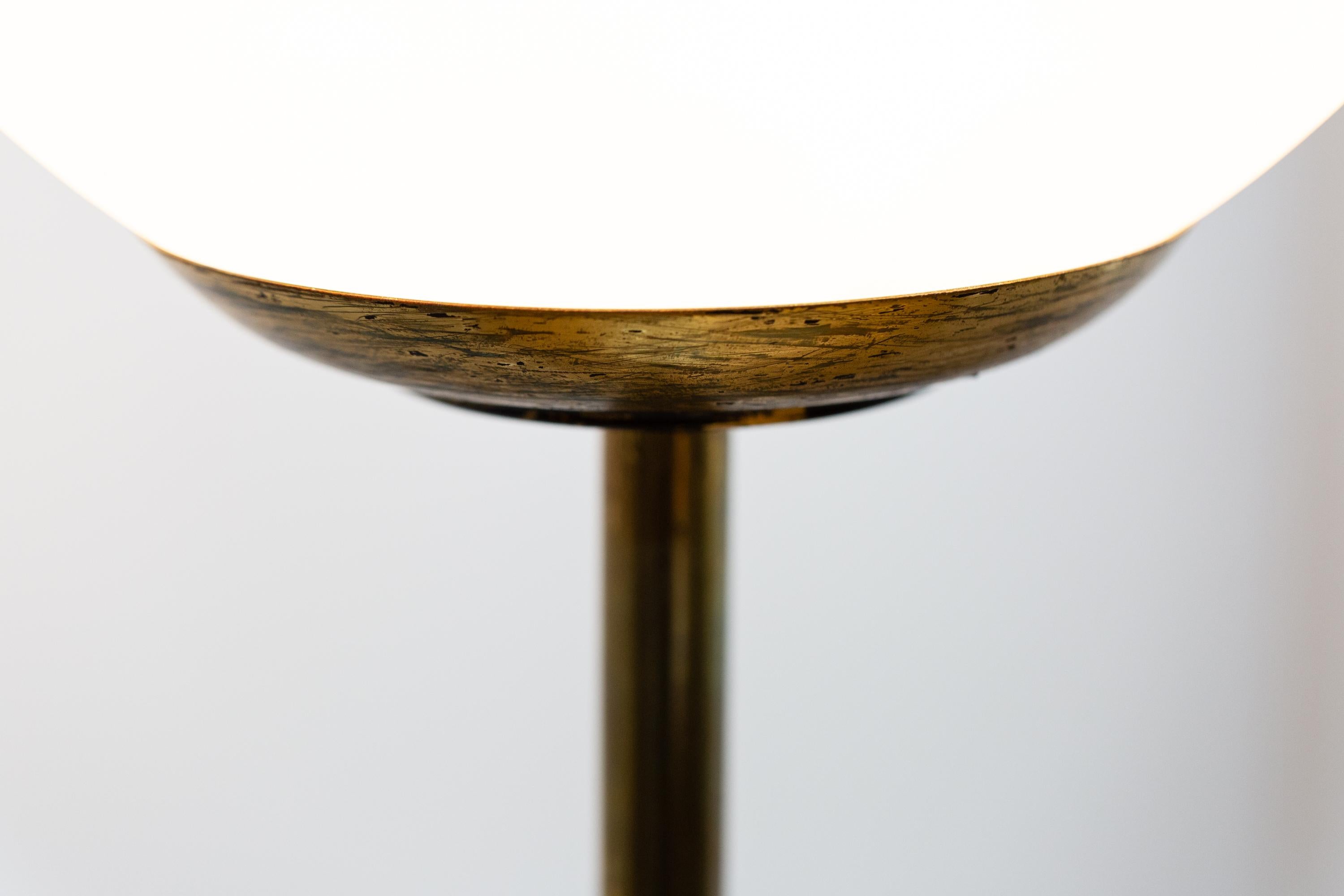 Brass Floor Lamp, Italy, circa 1950 For Sale