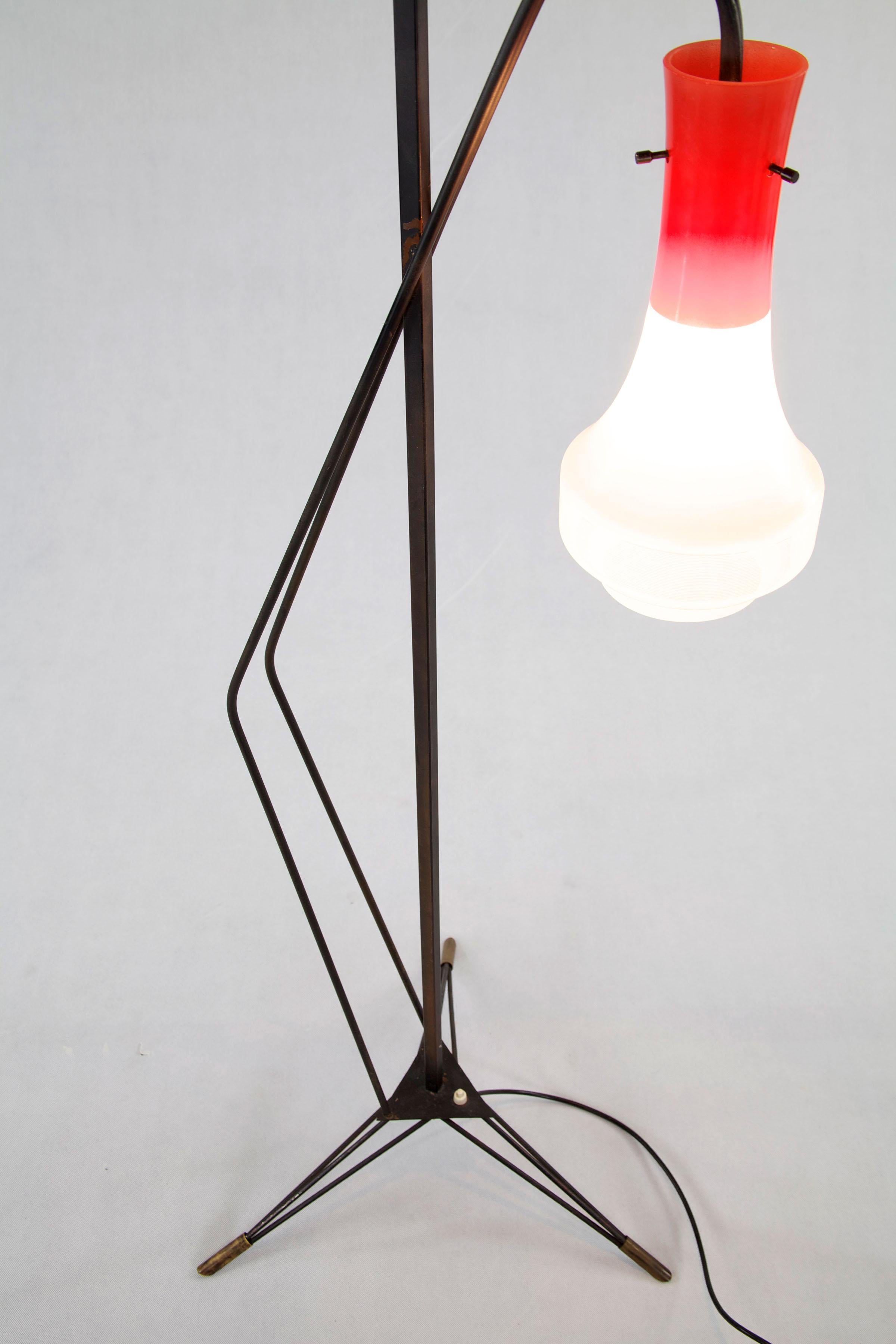 Mid-20th Century Laguna Murano Italian Floor Lamp, 1950s For Sale