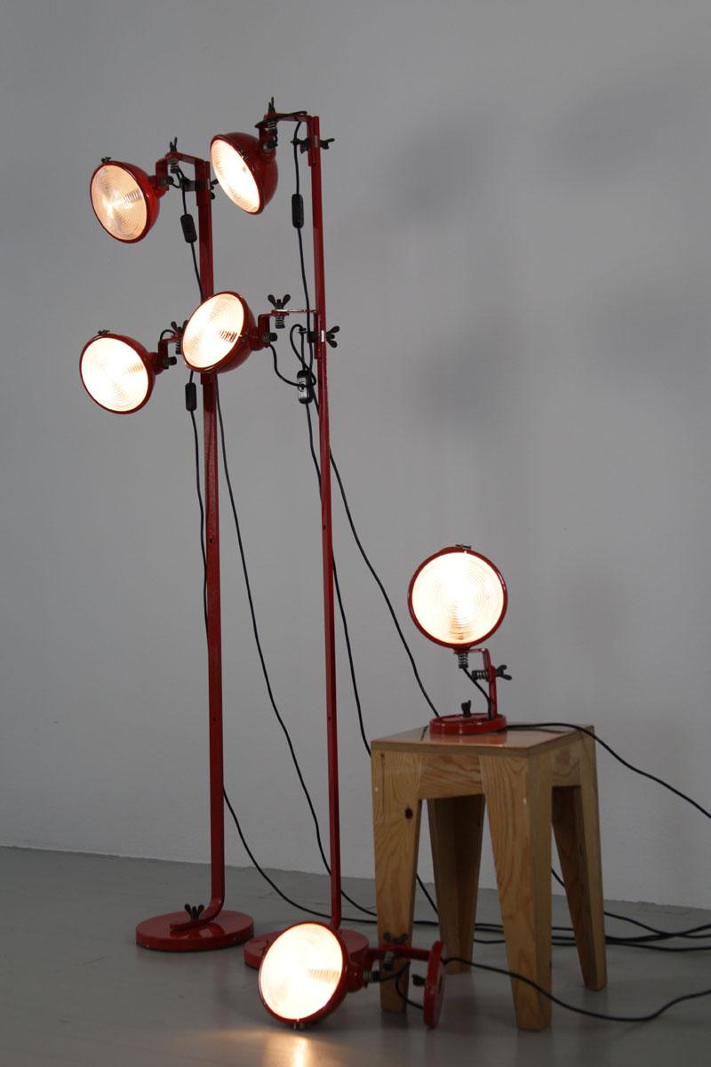  Floor Lamp, Jeep, Designed by Cesare Leonardi and Franca Stagi, Lumenform 7