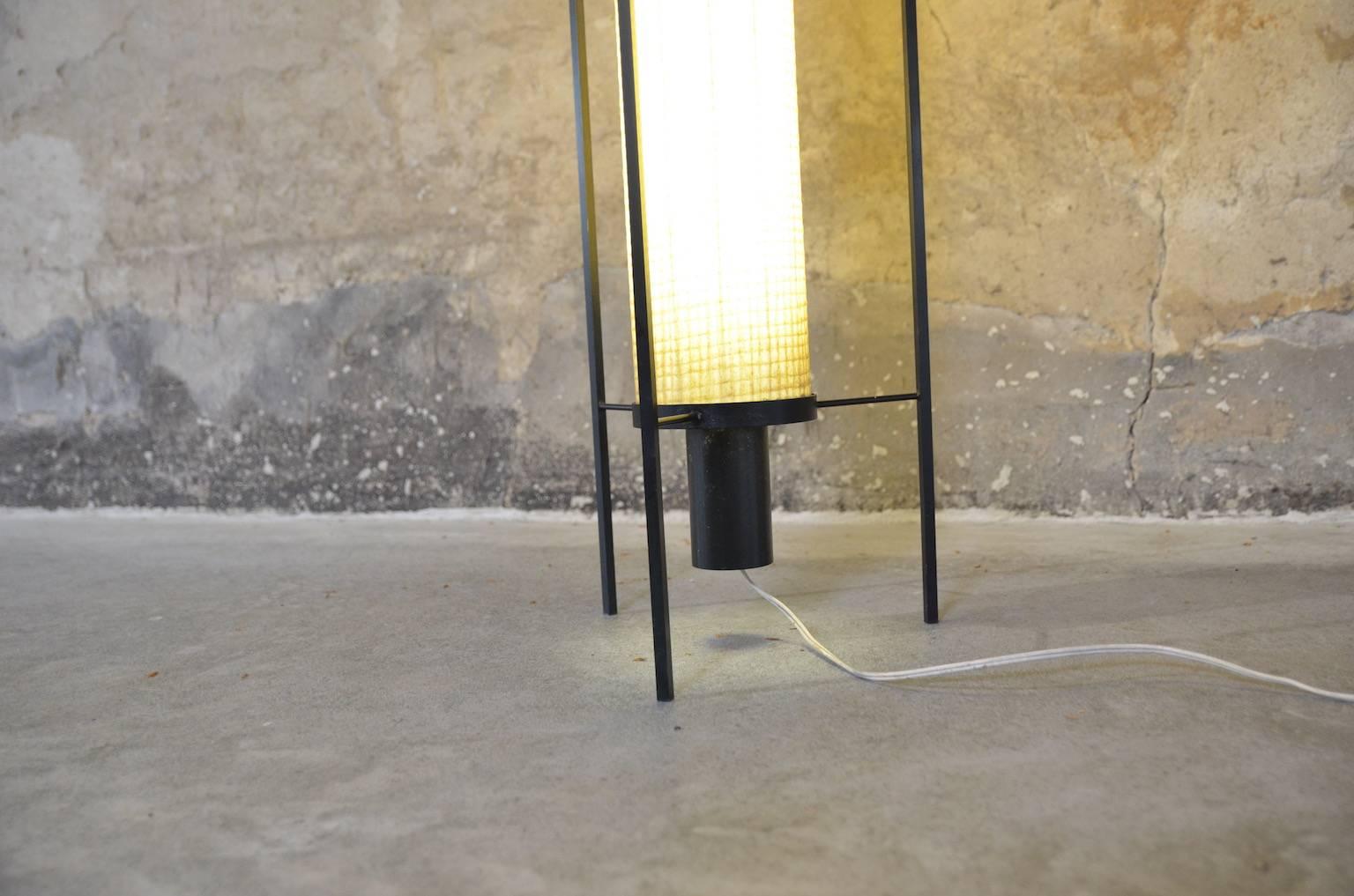 Mid-20th Century Kho Liang Ie K46 Rice Paper Floorlamp for Artifort, Netherlands