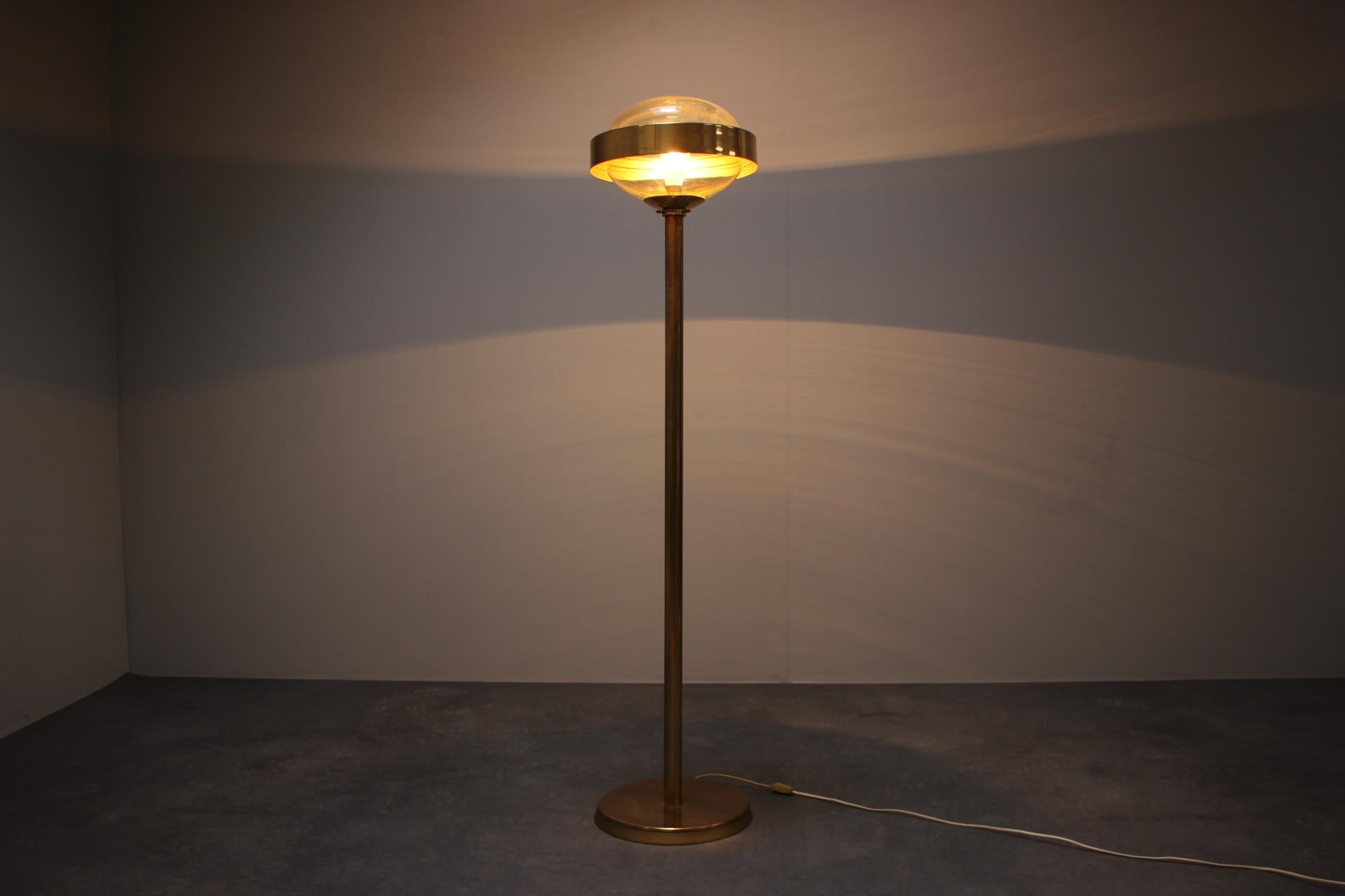 Floor Lamp Kamenický Šenov Space Age UFO, 1970s 4