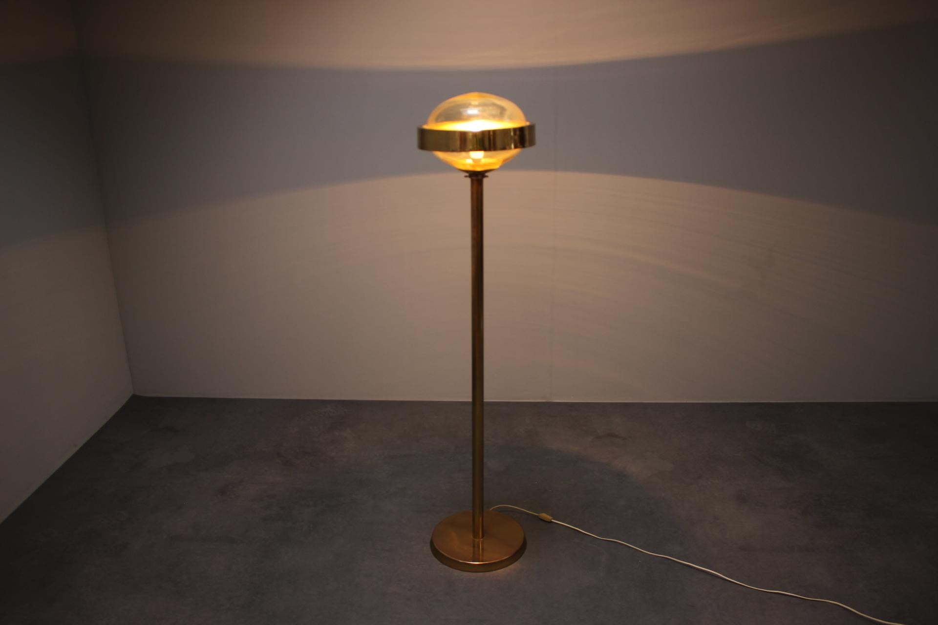 Floor Lamp Kamenický Šenov Space Age UFO, 1970s 5