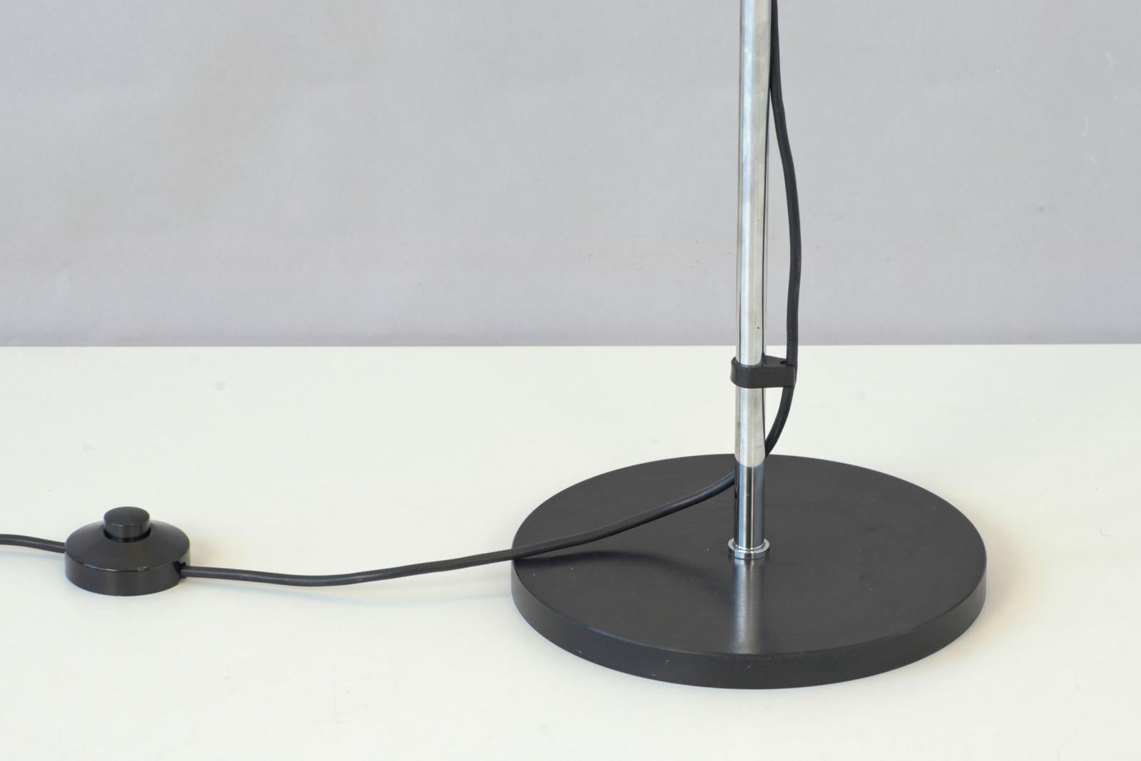 Floor Lamp L400 in Metal for STAFF, Germany - 1969 For Sale 1
