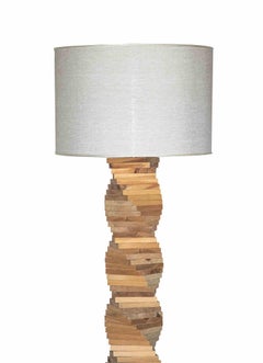 Lampadaire La Quadra de Mario Ceroli, 1970