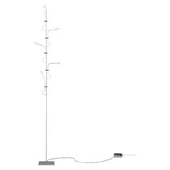 Floor lamp led Catellani & Smith Wa Wa - Nickel