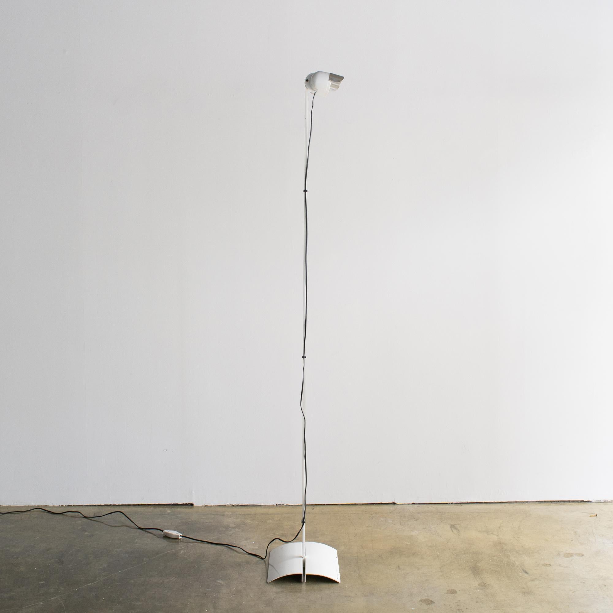 Dipinto Lampada da terra Luci anni '70-'80 stile moderno italiano Stilnovo in vendita