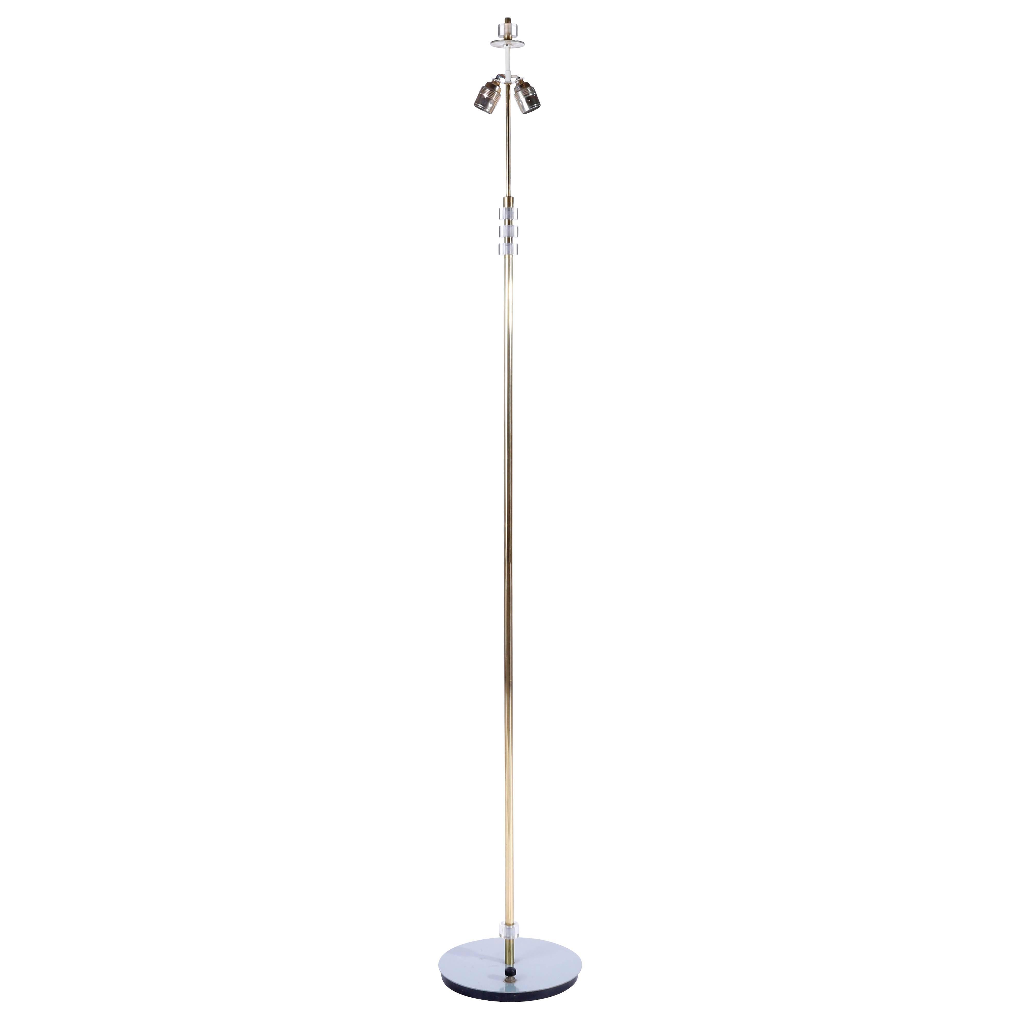 turquoise floor lamp