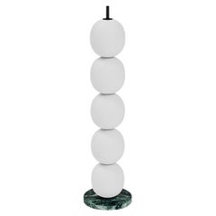 Floor Lamp 'Mainkai 5' by Man of Parts, Verde Alpi Marble Base (Green) 