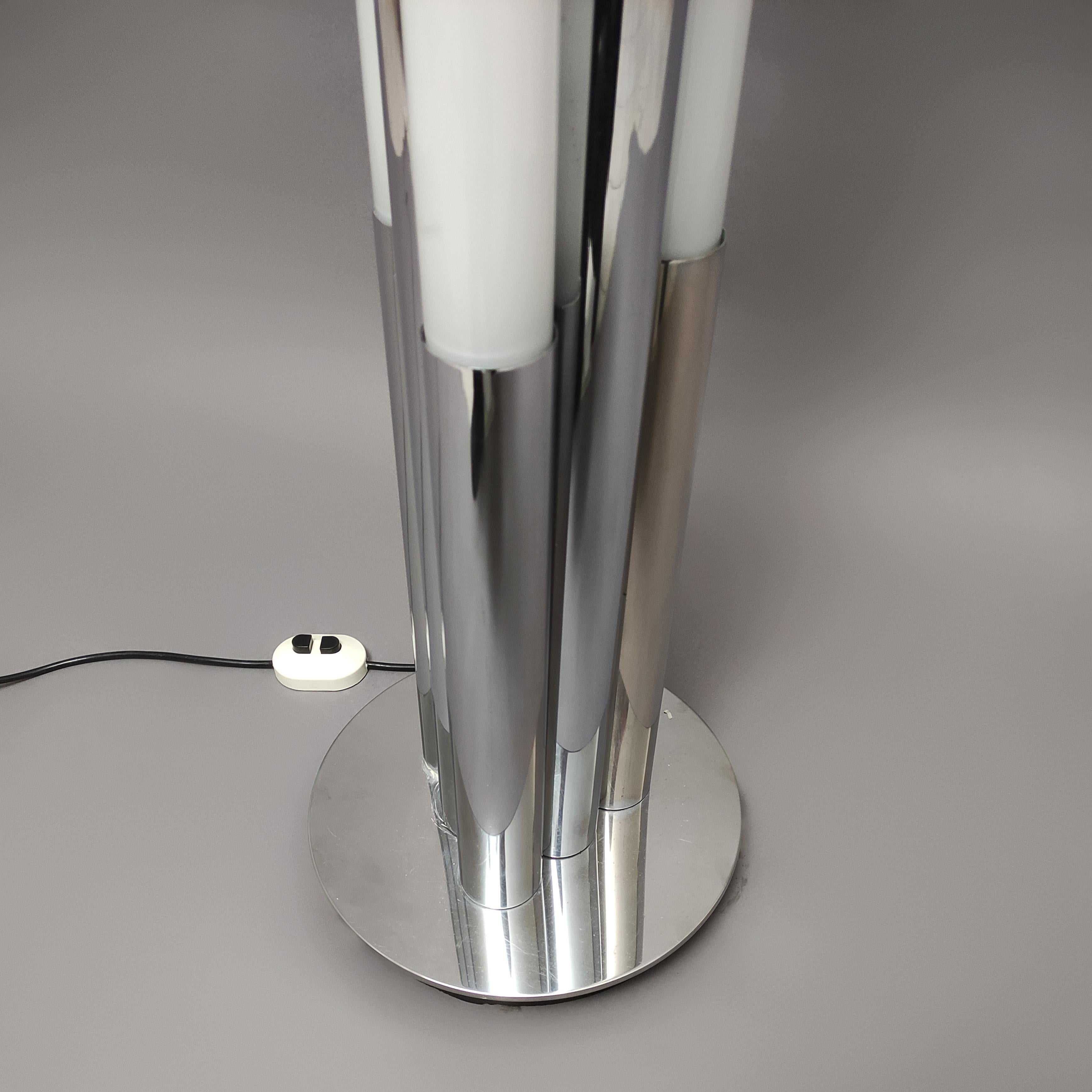 Mid-Century Modern Floor lamp Mazzega mod. Canne, design by Carlo Nason For Sale