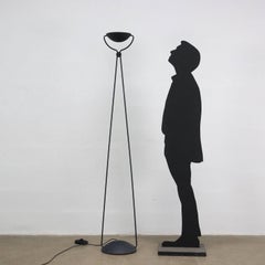 Floor Lamp Meridiana S. Cevoli Aluminium Italy 1980s