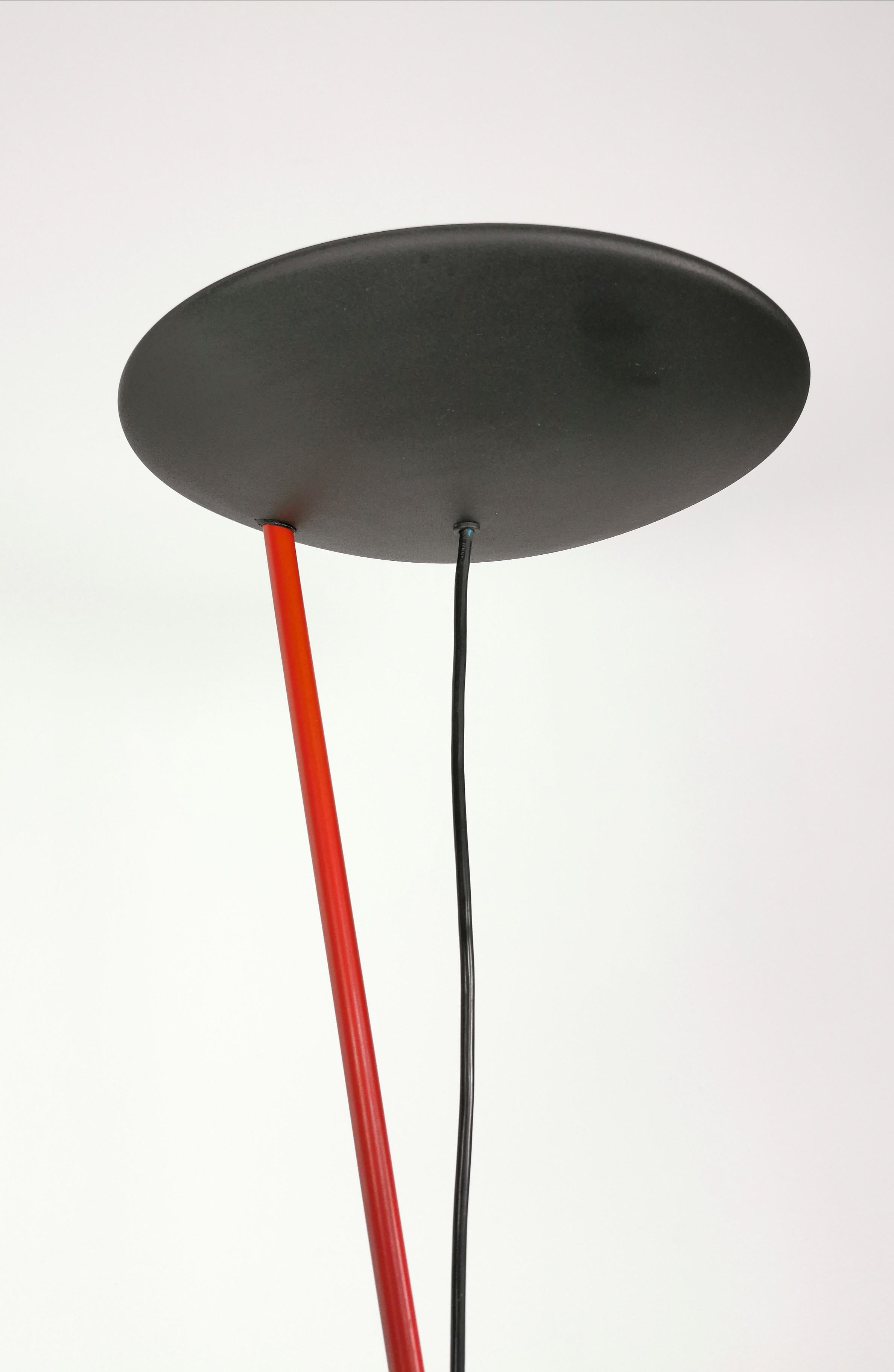 Italian Floor Lamp Metal Barbaglia and Colombo for PAF Studio 