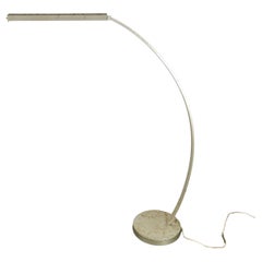 Stehlampe Metallgrau Mehr Beleuchtung Midcentury Italienisches Design 1960er Jahre