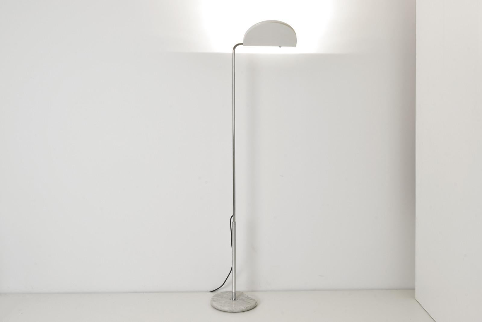 Italian Floor Lamp Mezzaluna by Bruno Gecchelin for Skipper, Italy - 1974 For Sale