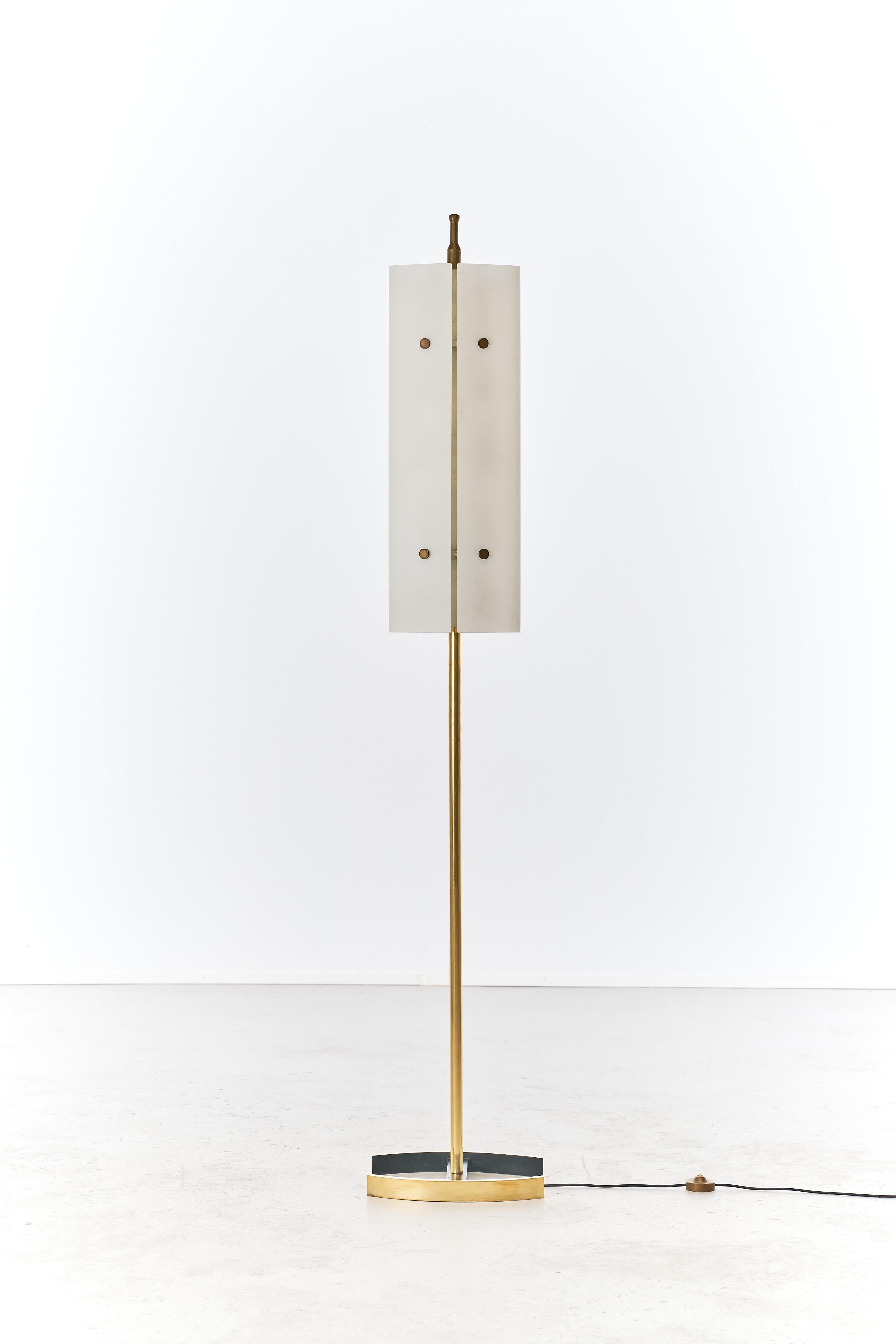 Mid-Century Modern Lampadaire Mod 12707 d'Angelo Lelii pour Arredoluce, Italie, 1958 en vente