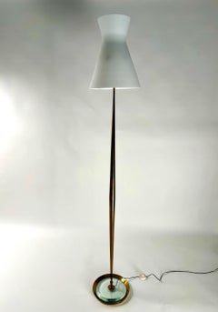 Floor lamp mod. 2156 by Max Ingrand for Fontana Arte, Italy 1950s