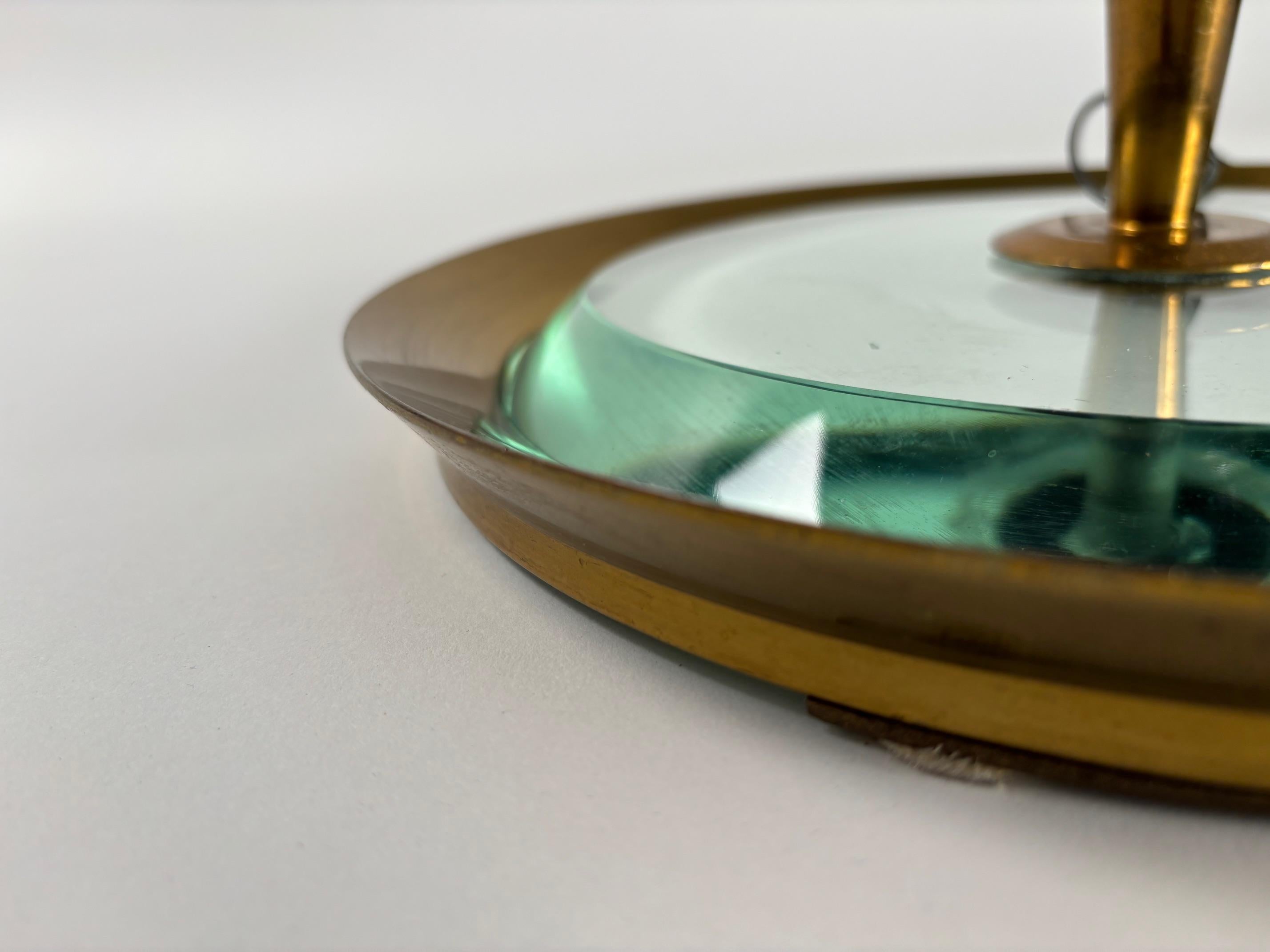 Lámpara de pie mod. 2156 de Max Ingrand para Fontana Arte, Italia Años 50 Latón en venta