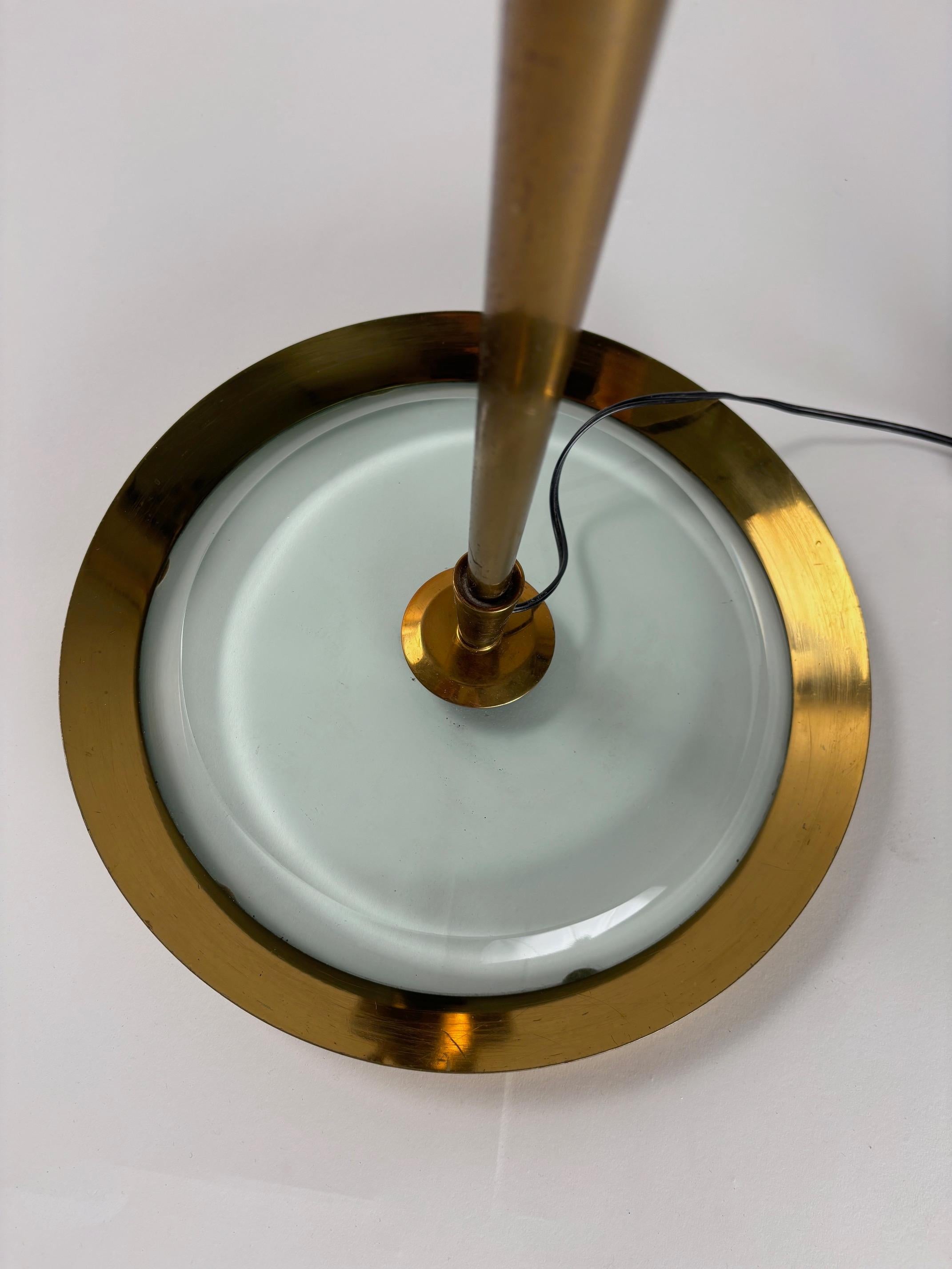 Lámpara de pie mod. 2156 de Max Ingrand para Fontana Arte, Italia Años 50 en venta 2