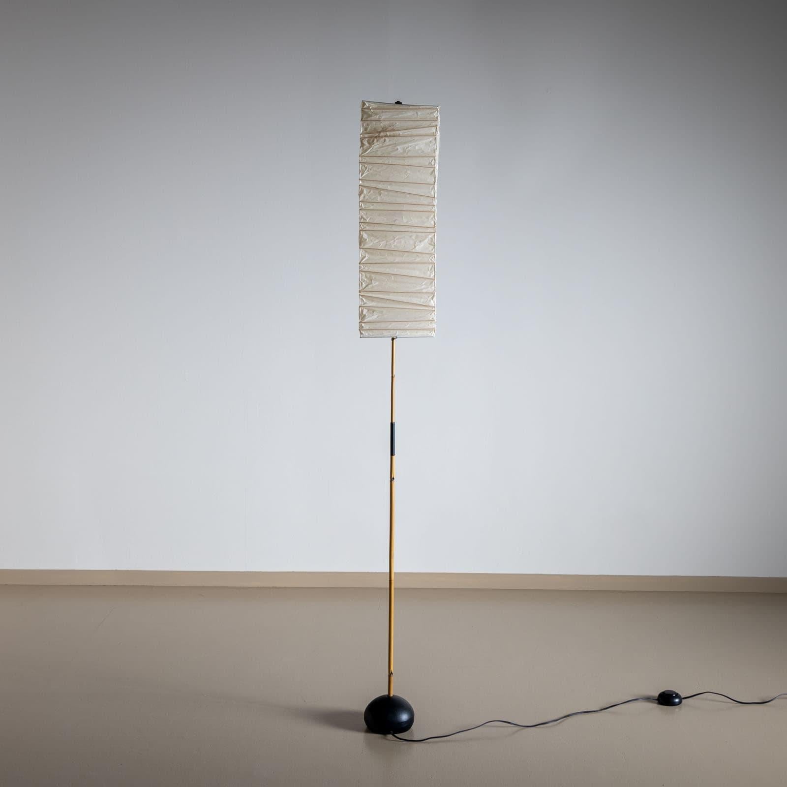 Japanese Floor Lamp Mod. BBX3-70XN from the Akari Series by Isamu Noguchi For Sale