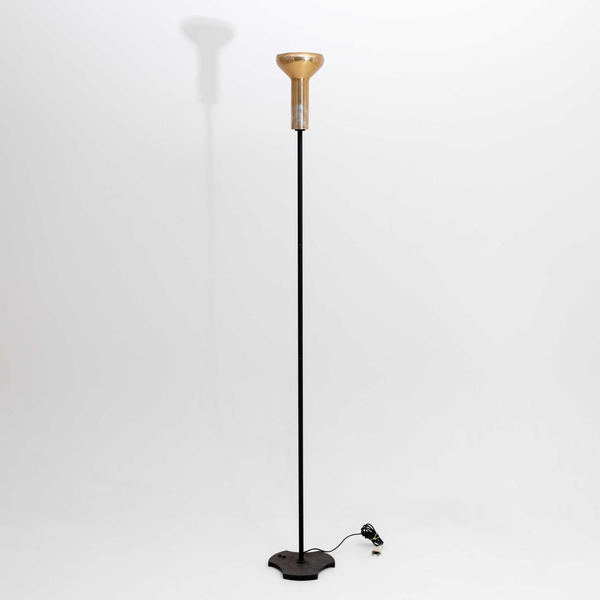 Mid-20th Century Floor Lamp Model 1073/3 by Gino Sarfatti for Arteluce, Italy 1956 For Sale