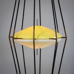 Lampadaire Model No 12628 "Siluro" par Angelo Lelli pour Arredoluce, Italie