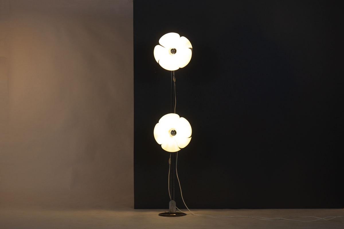 Floor lamp model 2093-150 by Olivier Mourgue for Disderot, 1967 For Sale 8