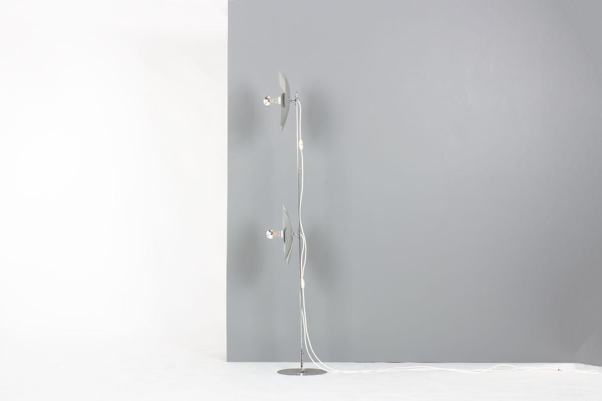 French Floor lamp model 2093-150 by Olivier Mourgue for Disderot, 1967 For Sale