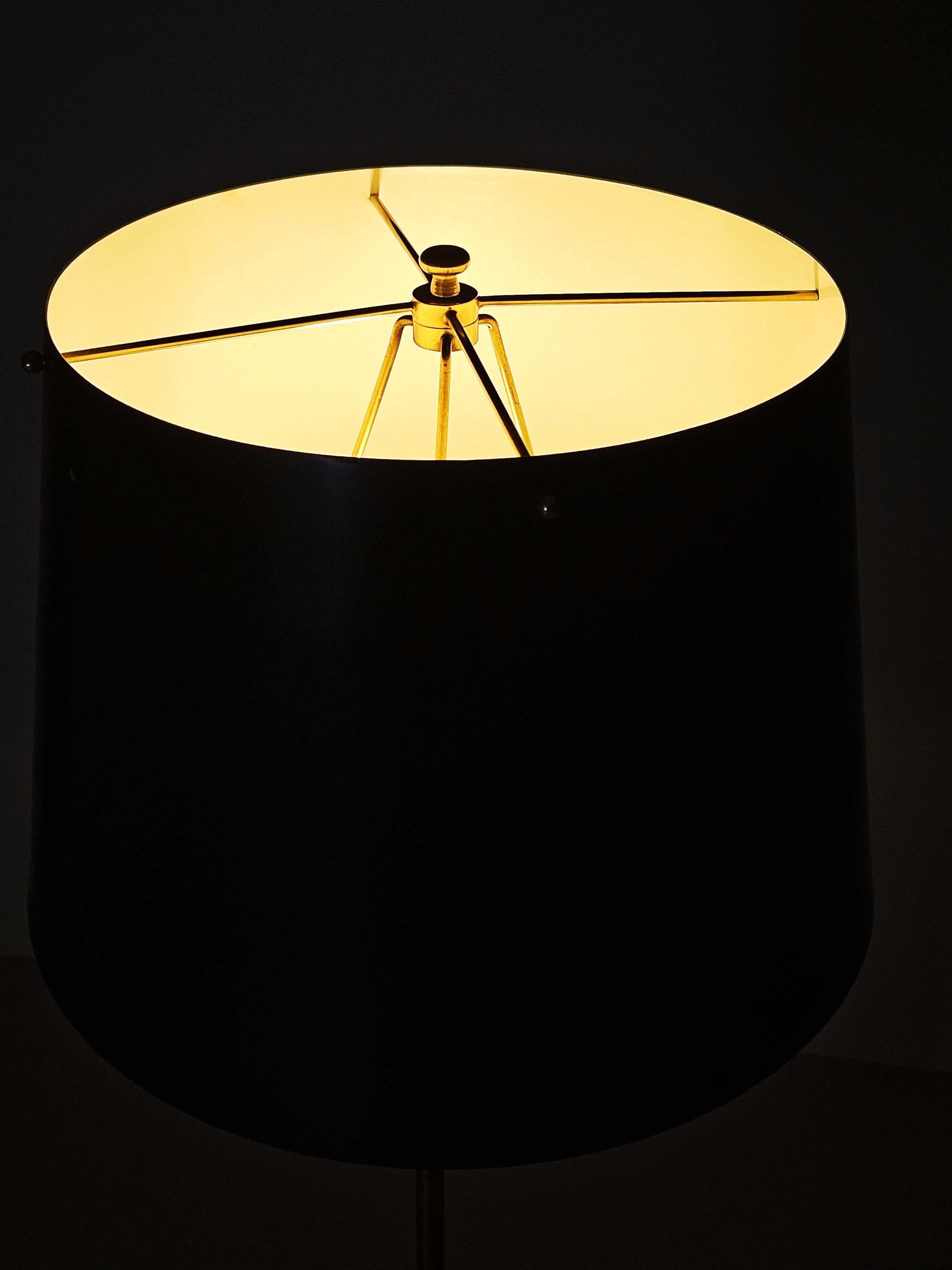 Metal Floor lamp model '2564' by Josef Frank for Svenskt Tenn, Sweden, 1950s For Sale