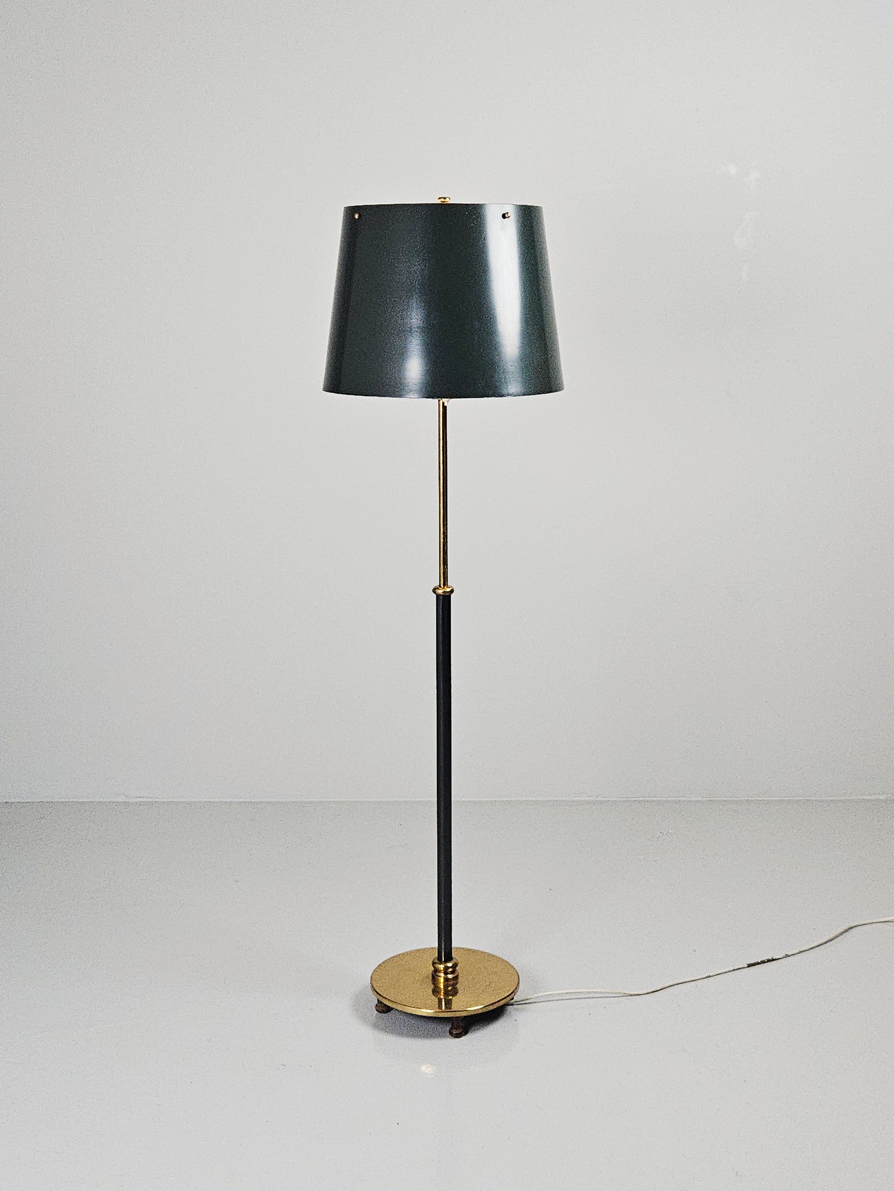 Floor lamp model '2564' by Josef Frank for Svenskt Tenn, Sweden, 1950s For Sale