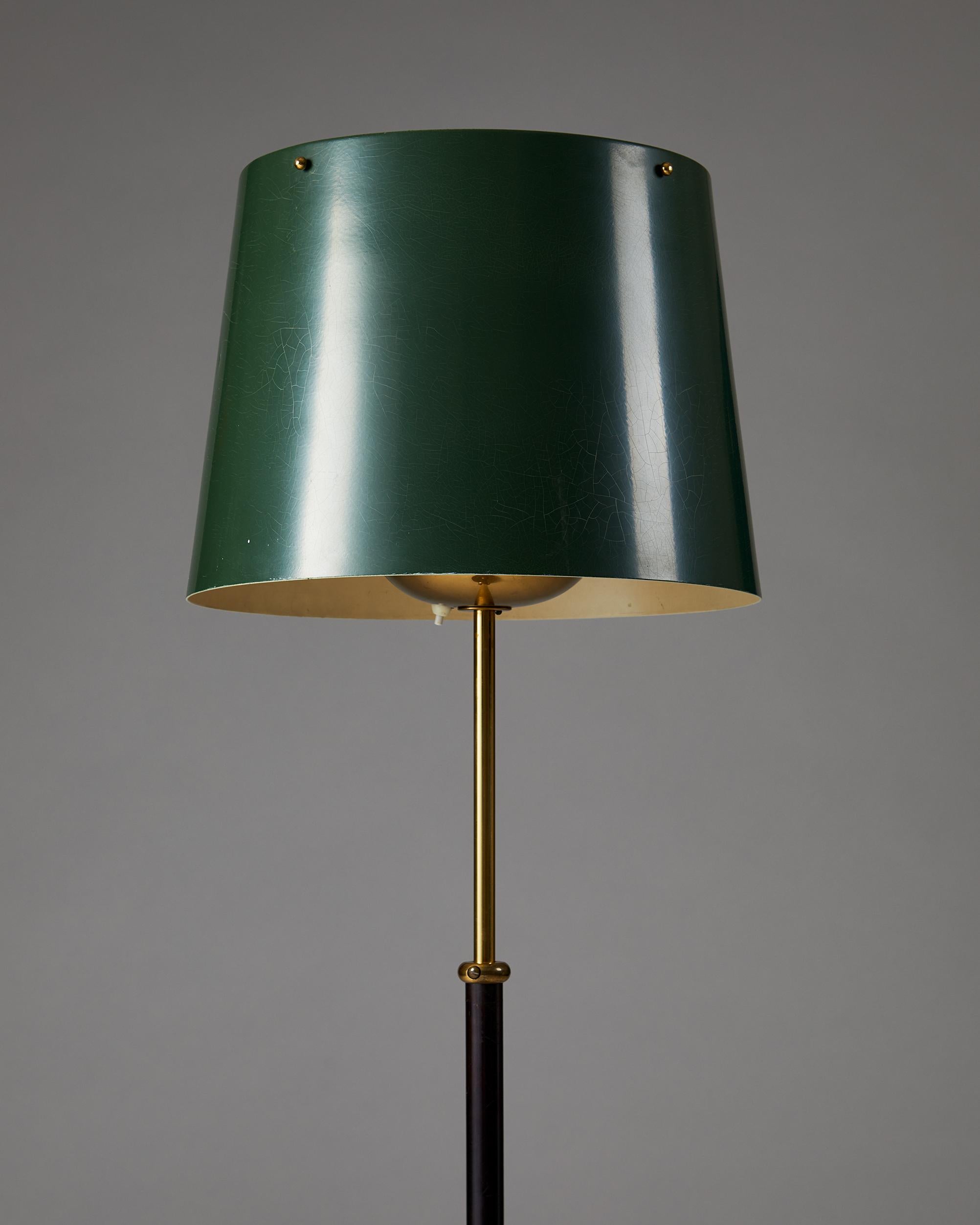 Mid-Century Modern Floor Lamp Model 2564 Designed by Josef Frank for Svenskt Tenn, Sweden, 1950’s