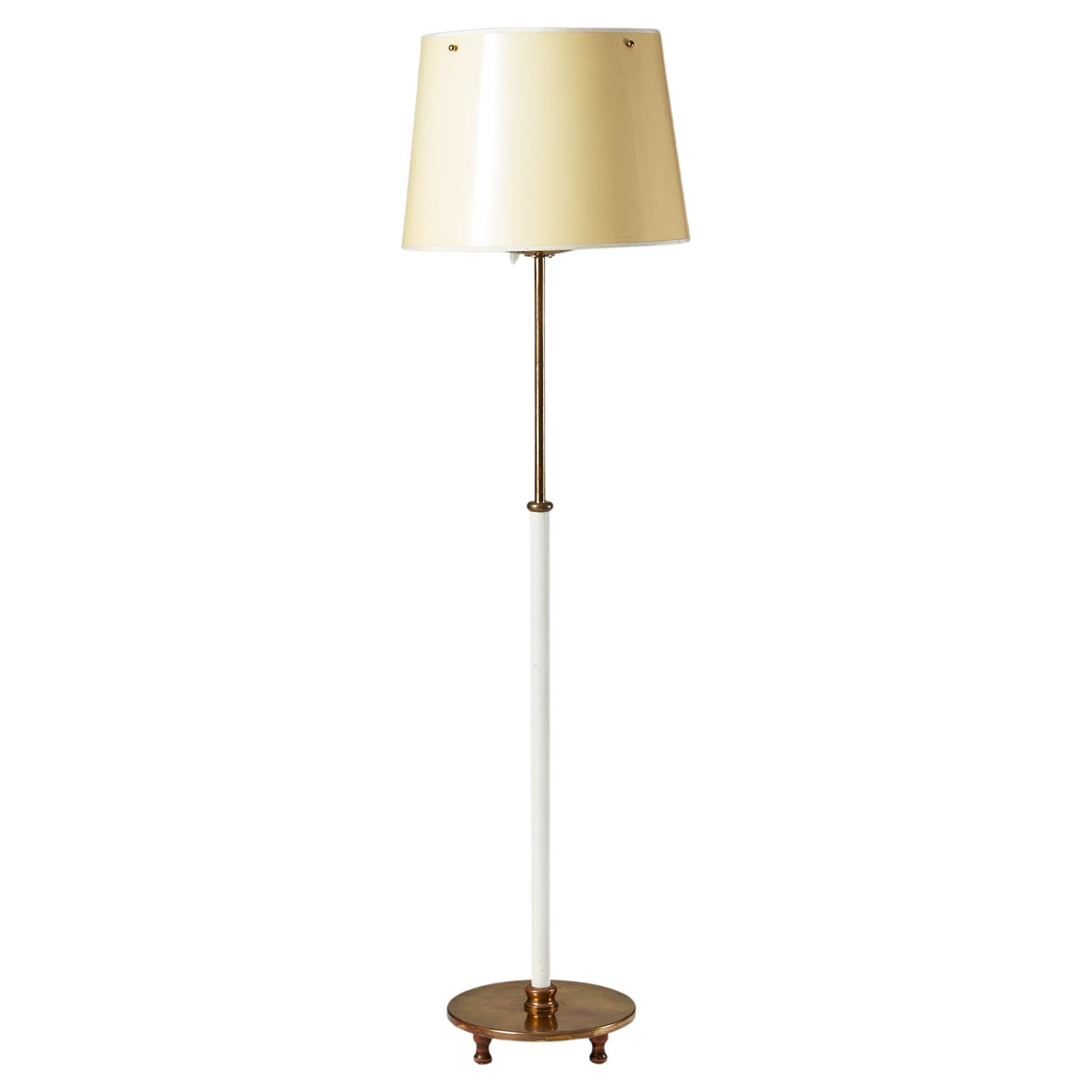 Floor Lamp Model 2564 Designed by Josef Frank for Svenskt Tenn, Sweden, 1950s For Sale