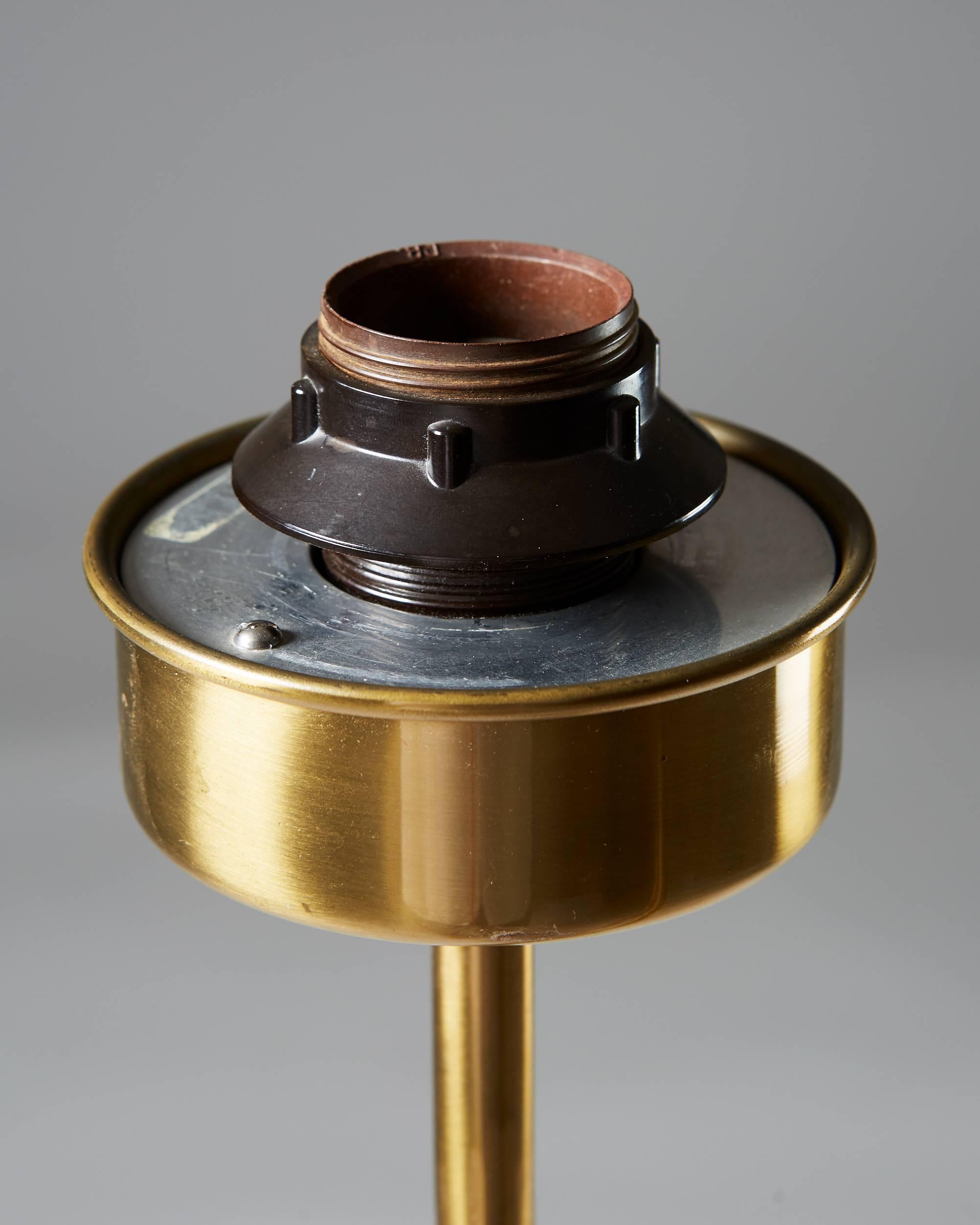 Mid-20th Century Floor Lamp Model 2568 Designed by Josef Frank for Svenskt Tenn, Sweden, 1939 