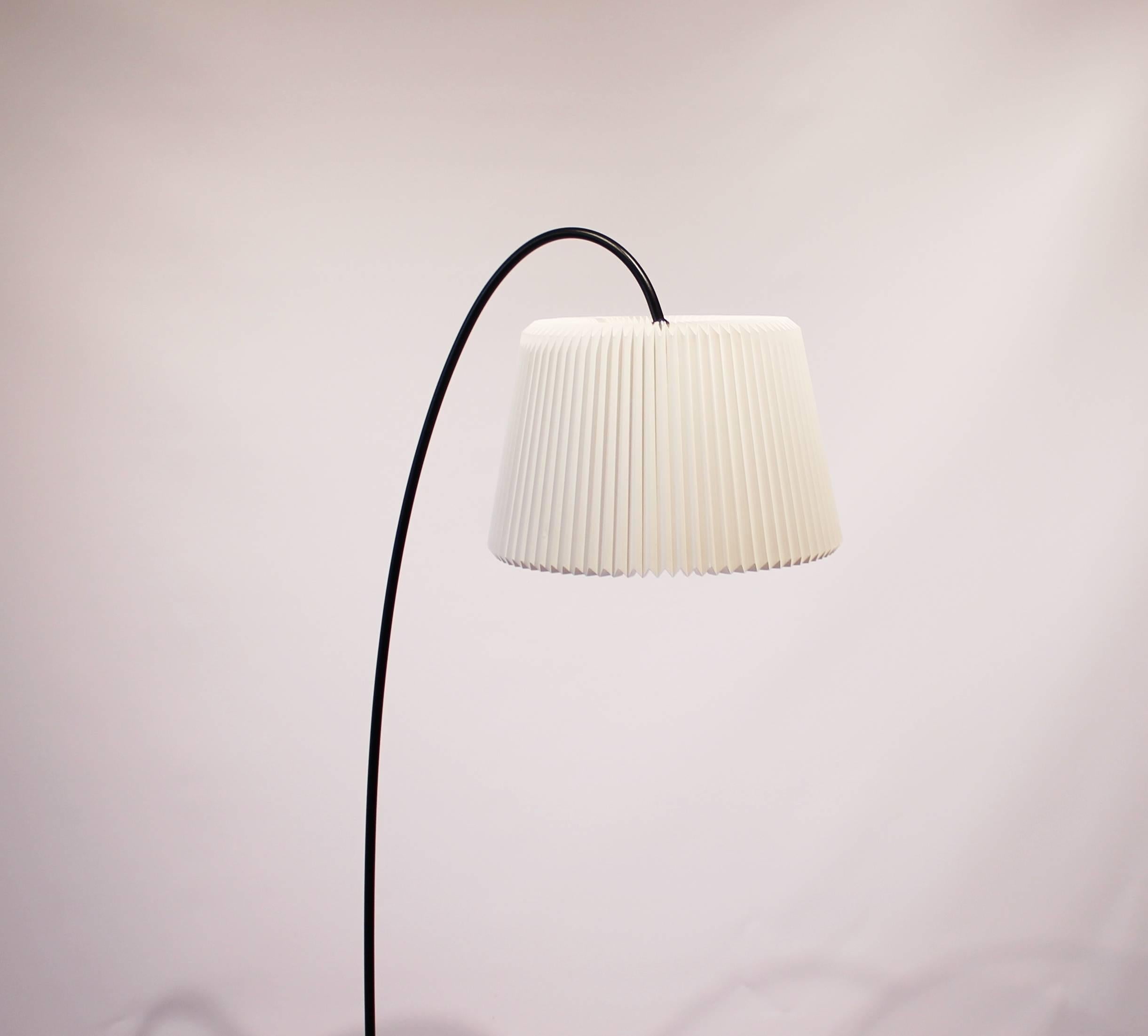 Mid-20th Century Floor Lamp, Model 320, Snowdrop by Harrit-Sørensen-Samson for Le Klint