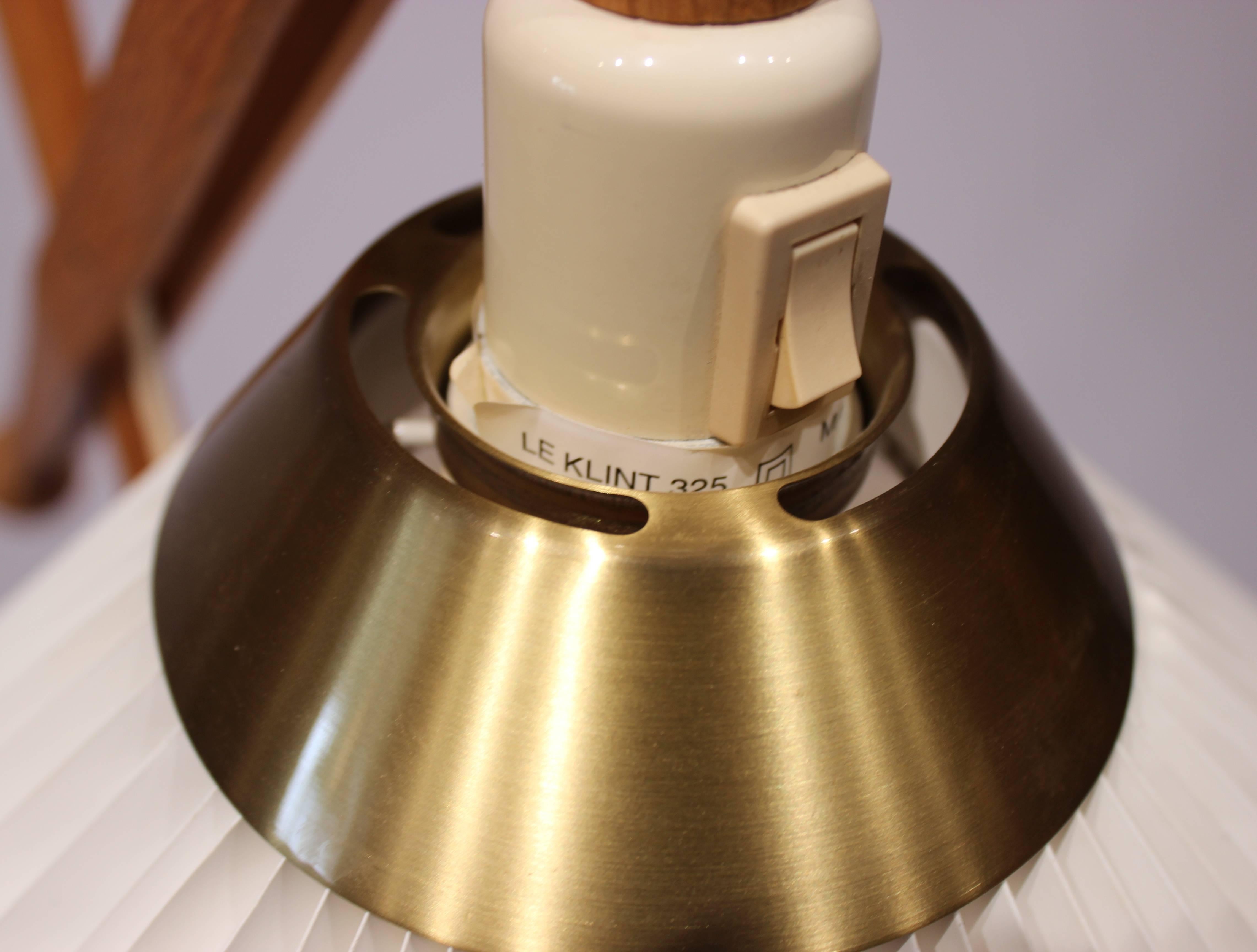 Floor Lamp, Model 325 in Oak Designed by Vilhelm Wohlert for Le Klint, 1960s 3