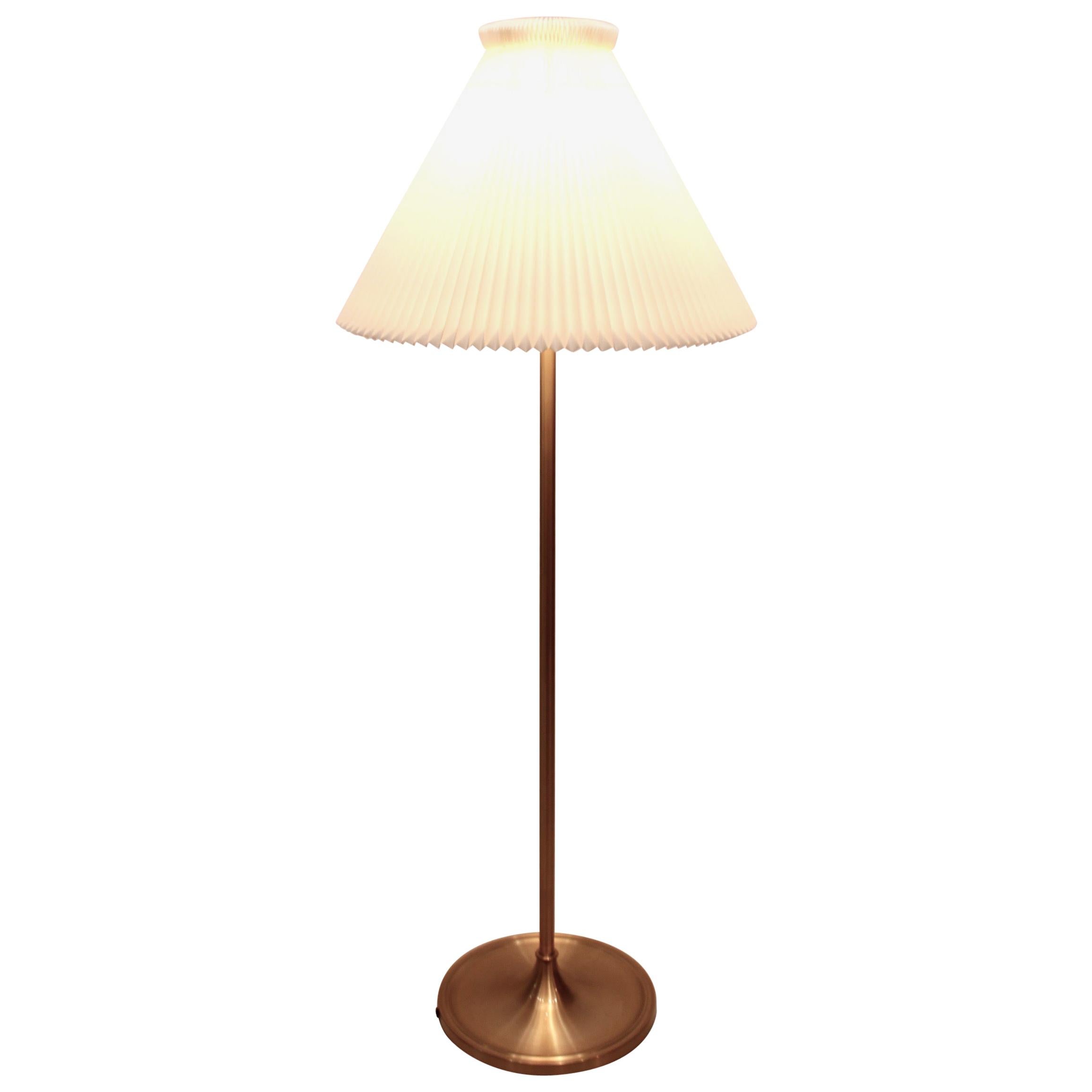 Floor Lamp, Model 339, Designed by Aage Petersen for Le Klint. 