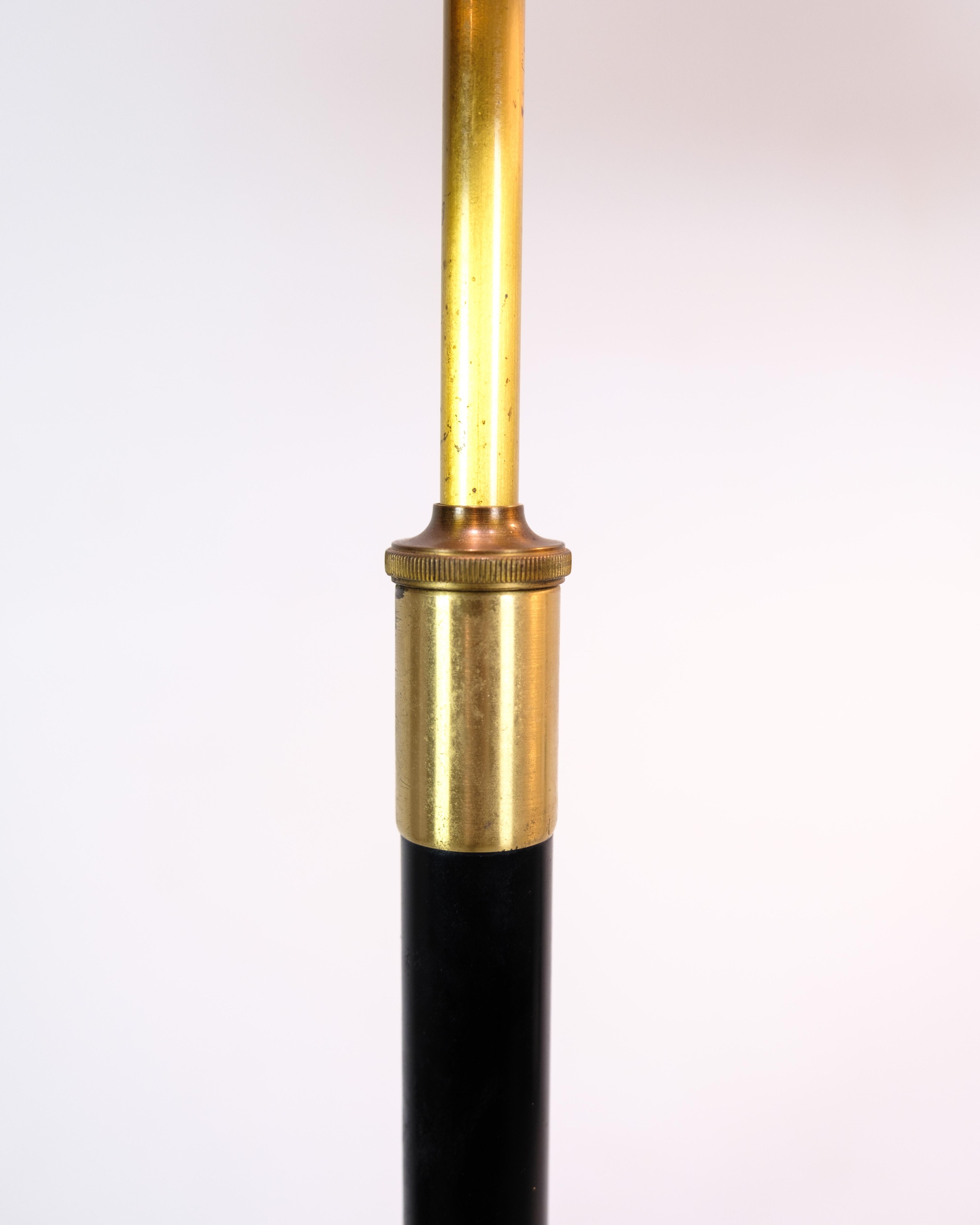 Late 20th Century Floor Lamp Model 349 in Brass by Le Klint from 1970 For Sale