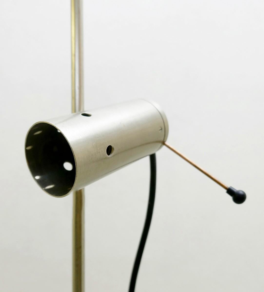 Floor lamp, model 387. Designed by Tito Agnoli for O'Luce, 1954. Two available.
