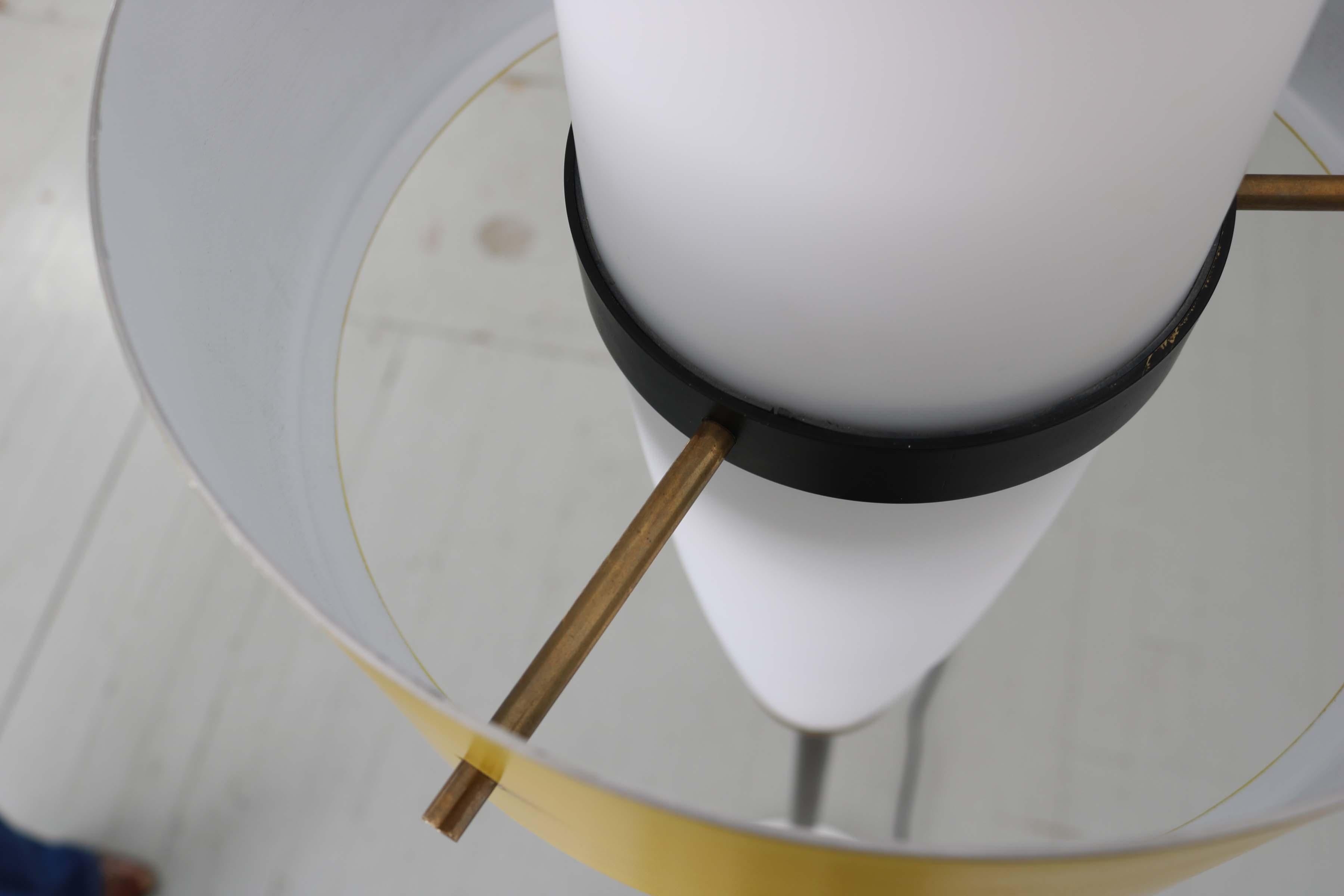 Lampadaire Model No 6005, conçu par Angelo Brotto pour Esperia dans les années 1960, Italie en vente 3