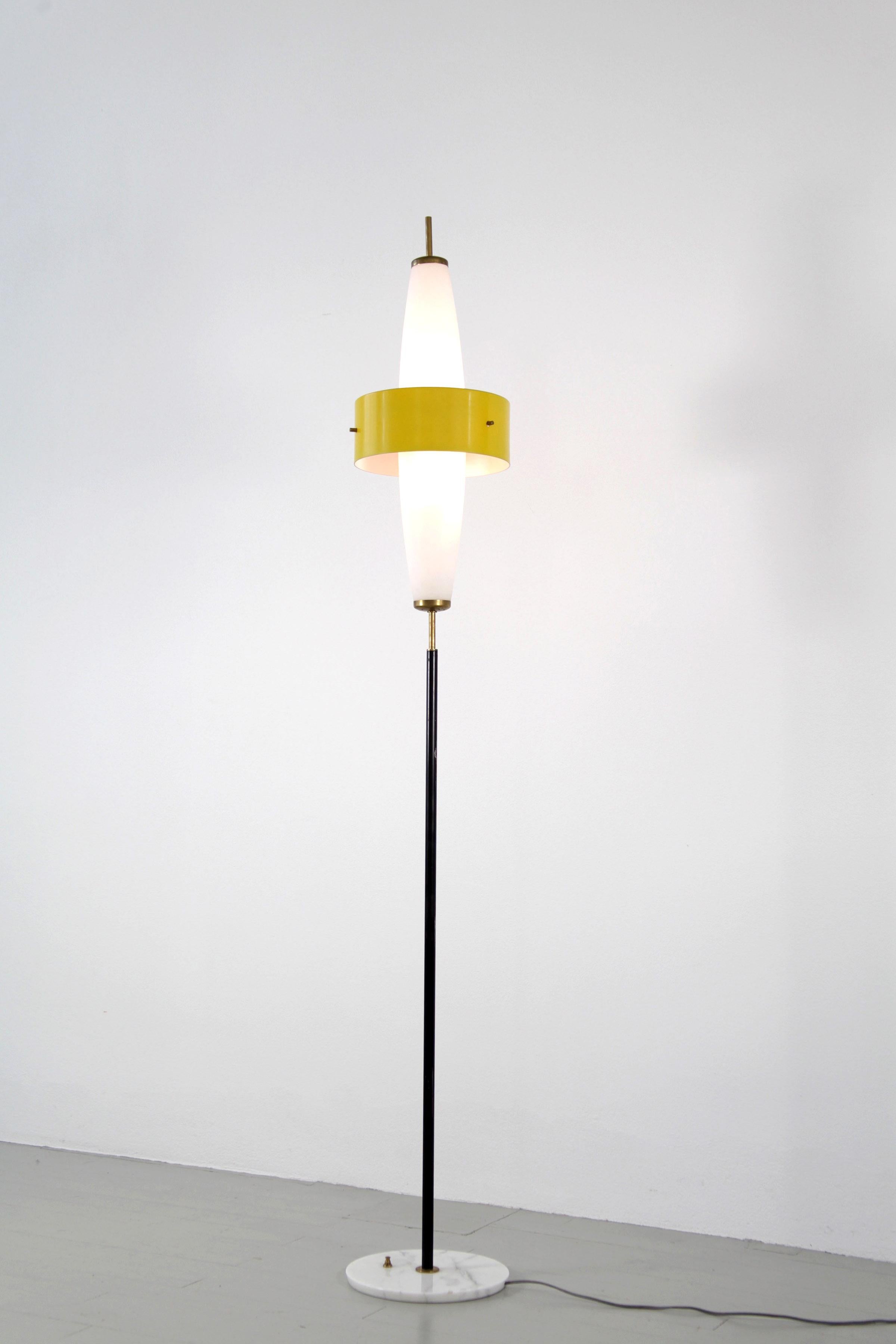 Mid-Century Modern Lampadaire Model No 6005, conçu par Angelo Brotto pour Esperia dans les années 1960, Italie en vente