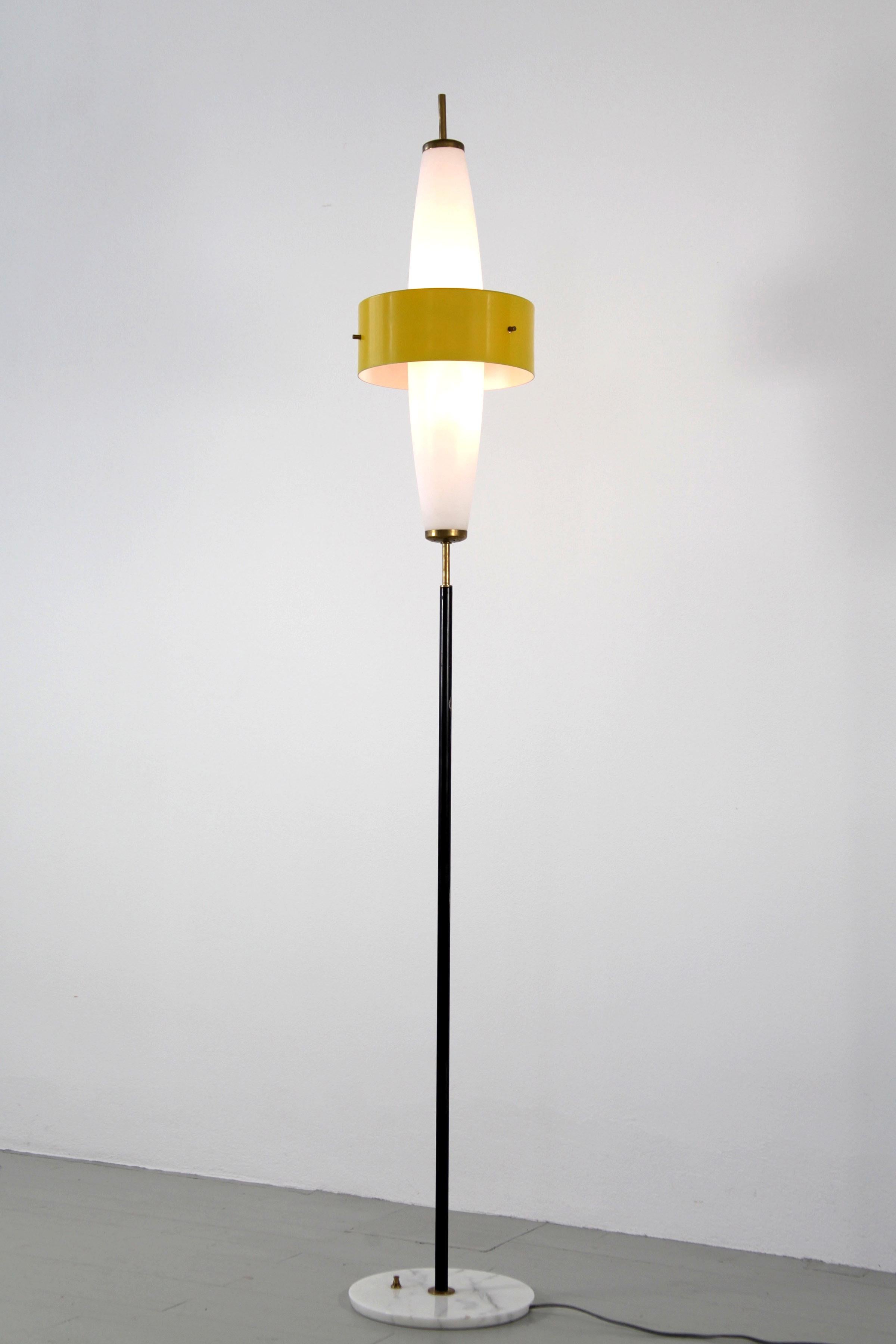 italien Lampadaire Model No 6005, conçu par Angelo Brotto pour Esperia dans les années 1960, Italie en vente