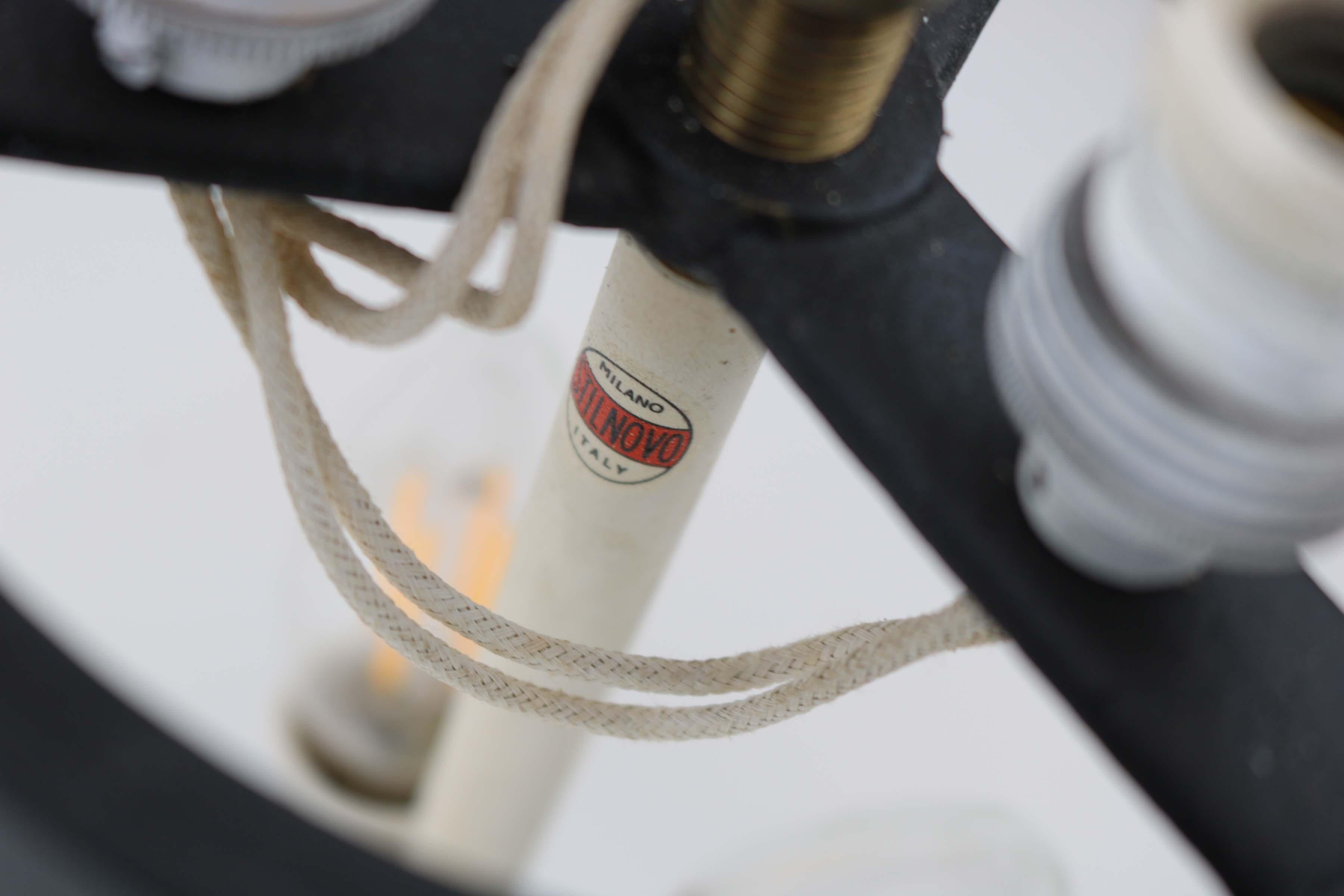 Lampadaire Model No 6005, conçu par Angelo Brotto pour Esperia dans les années 1960, Italie en vente 2