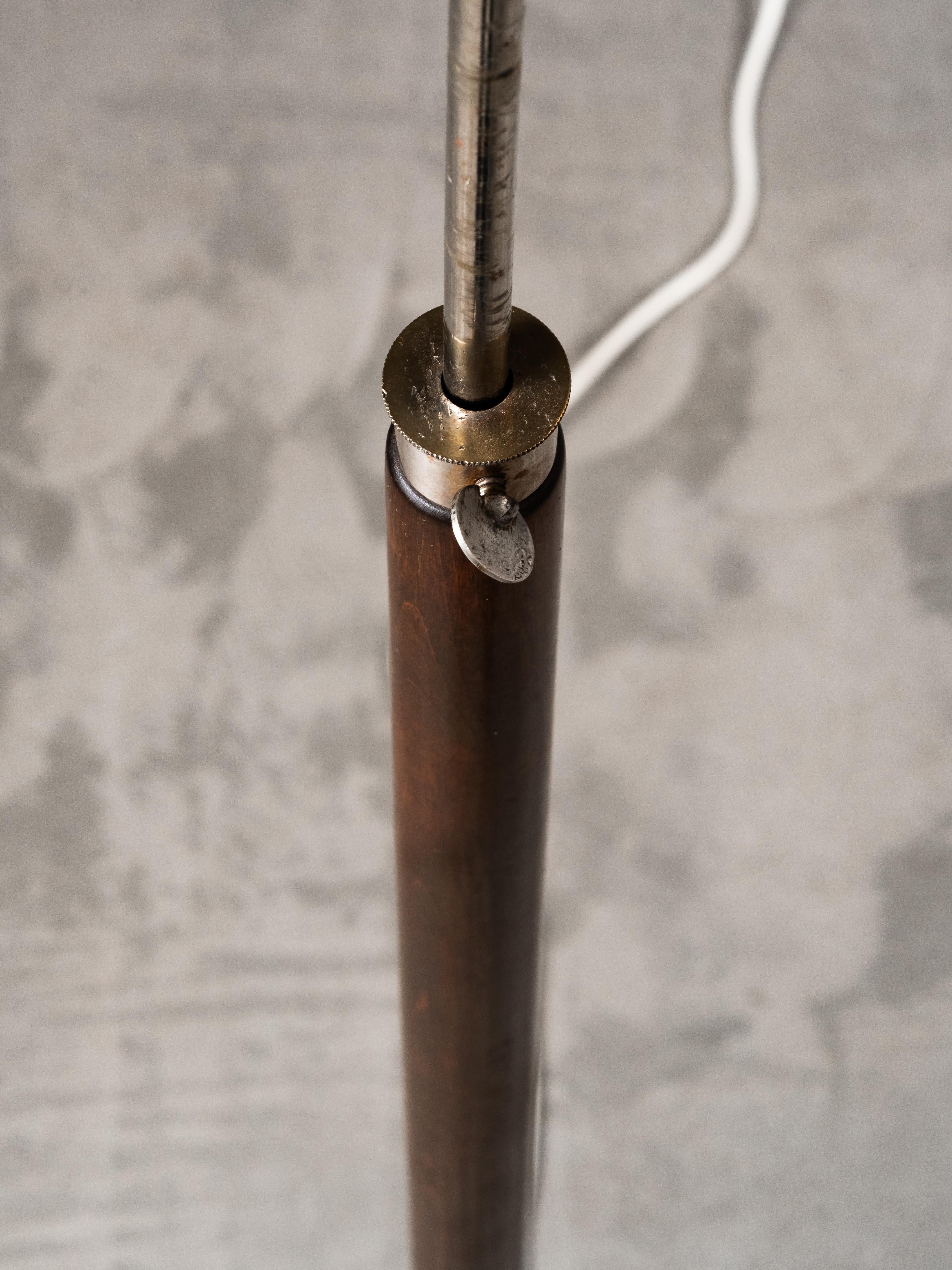 Lámpara de pie Modelo 60442 de Idman Oy, Finlandia, década de 1940 en venta 4