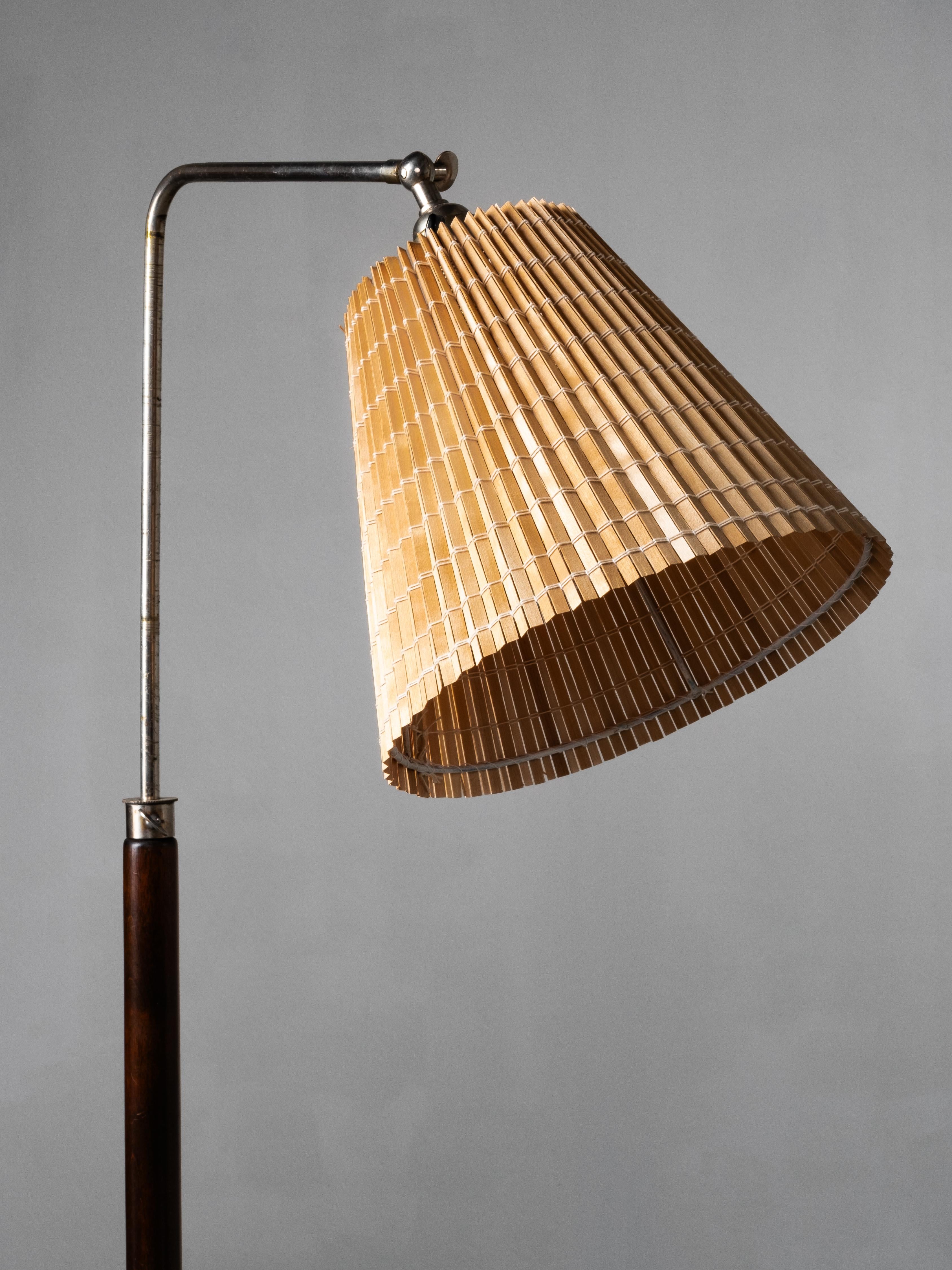 Lámpara de pie Modelo 60442 de Idman Oy, Finlandia, década de 1940 mediados del siglo XX en venta