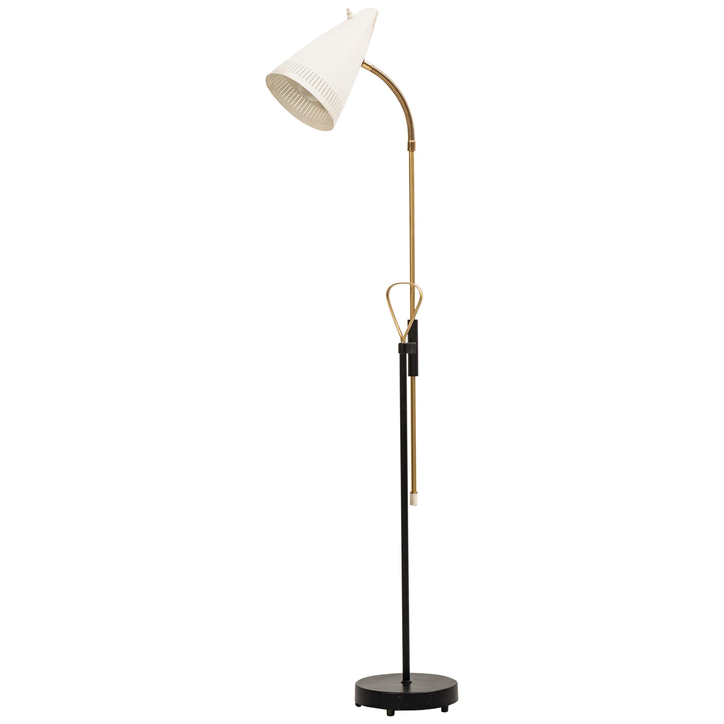 Floor Lamp Model 7070 Produced by Falkenbergs Belysnings AB in Sweden For Sale